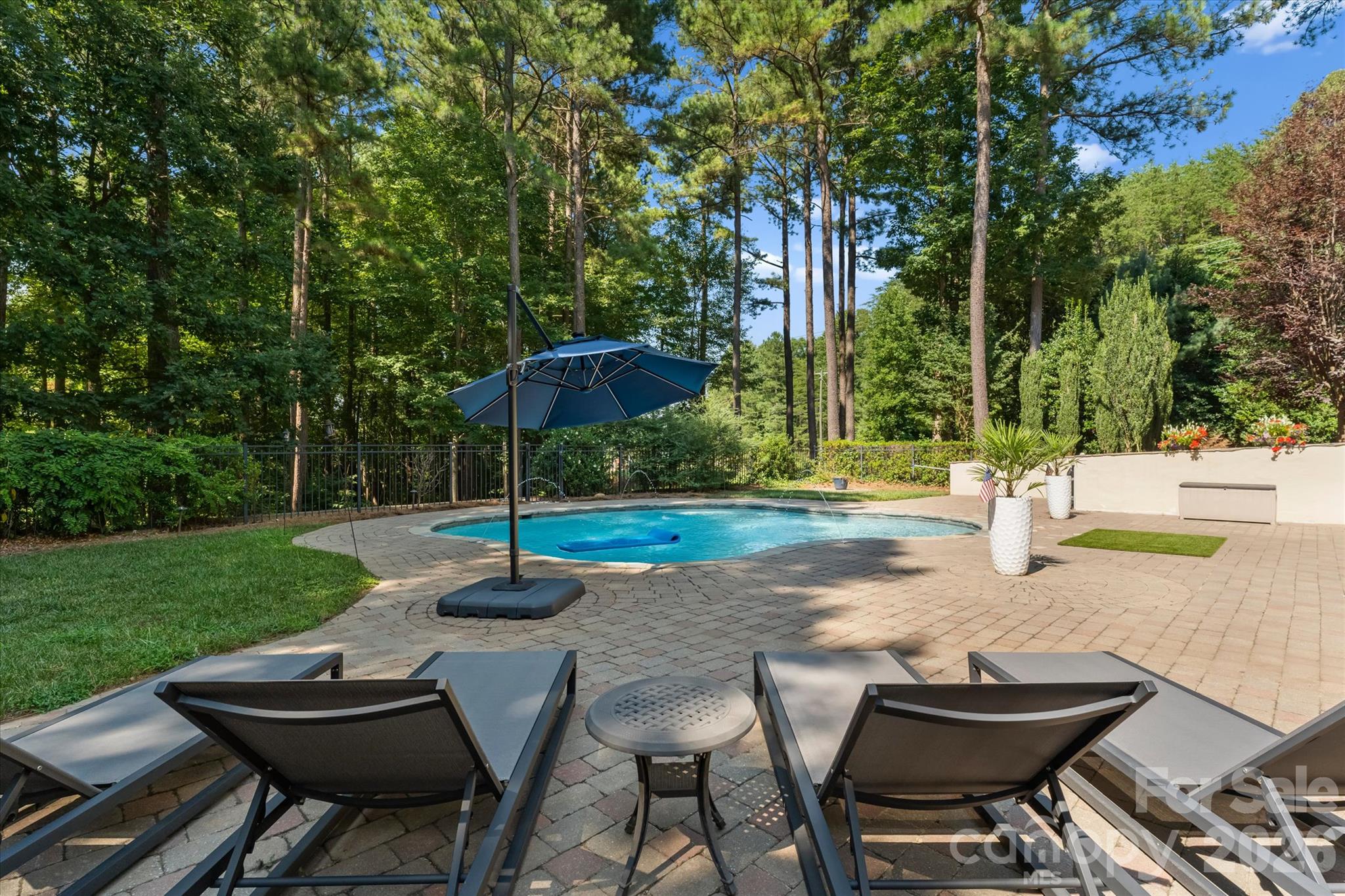 Private pool with spacious patio - 4552 Sawgrass Court, Denver