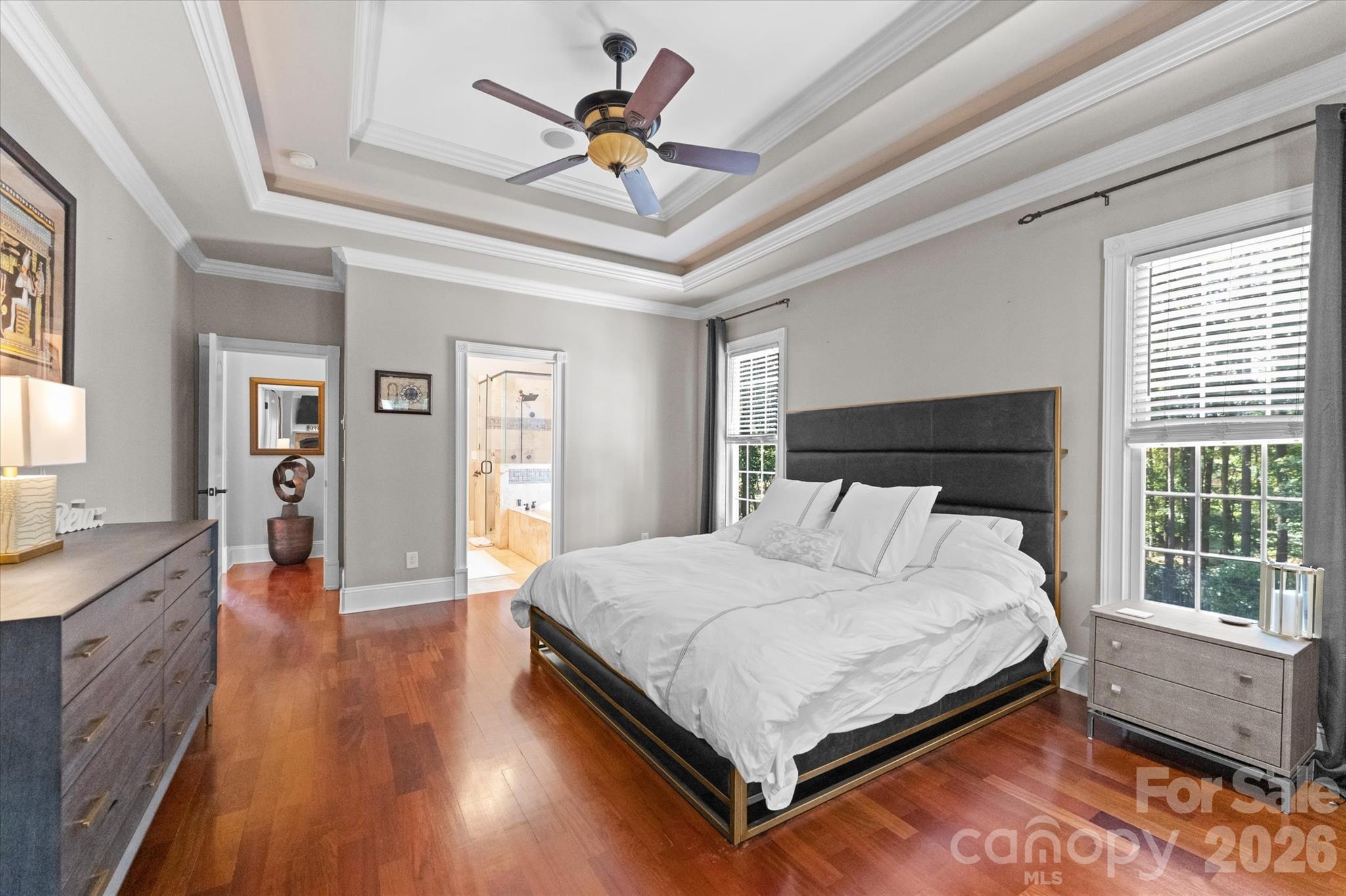 Main level primary bedroom - 4552 Sawgrass Court, Denver