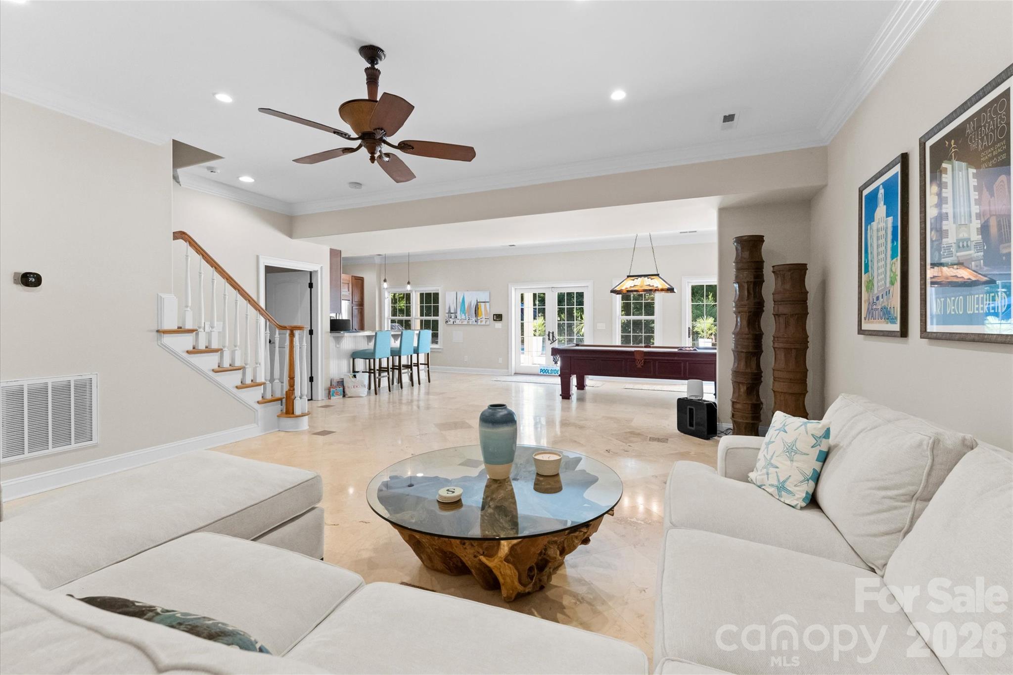 Basement living room - 4552 Sawgrass Court, Denver