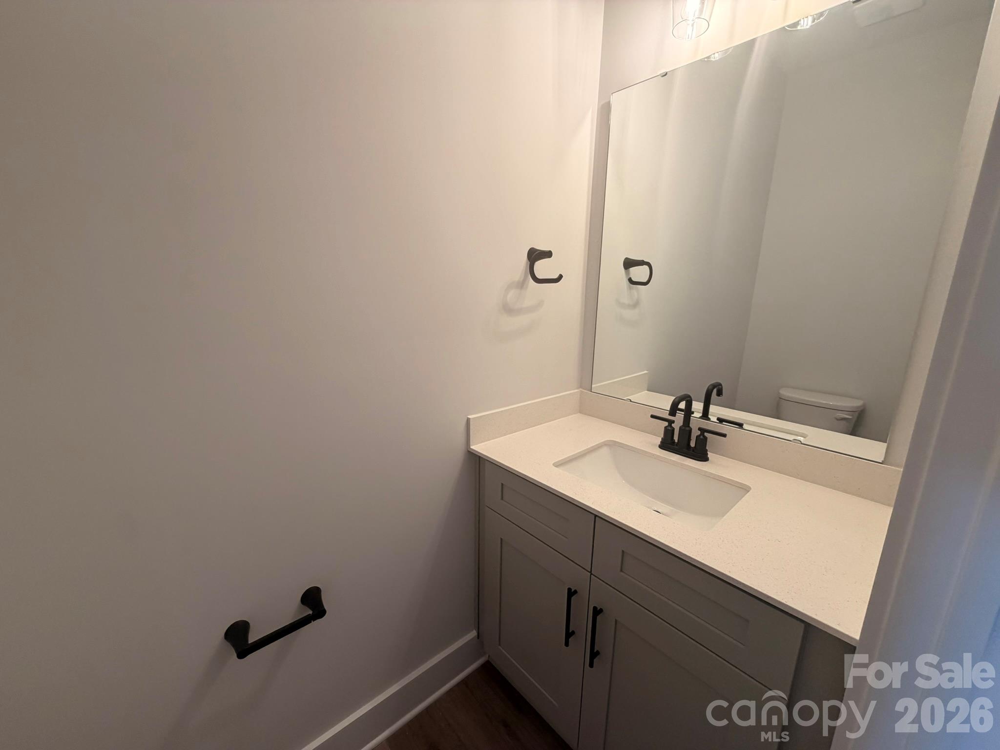 Powder bath - 406 Blythe Townhome Lane, Waxhaw