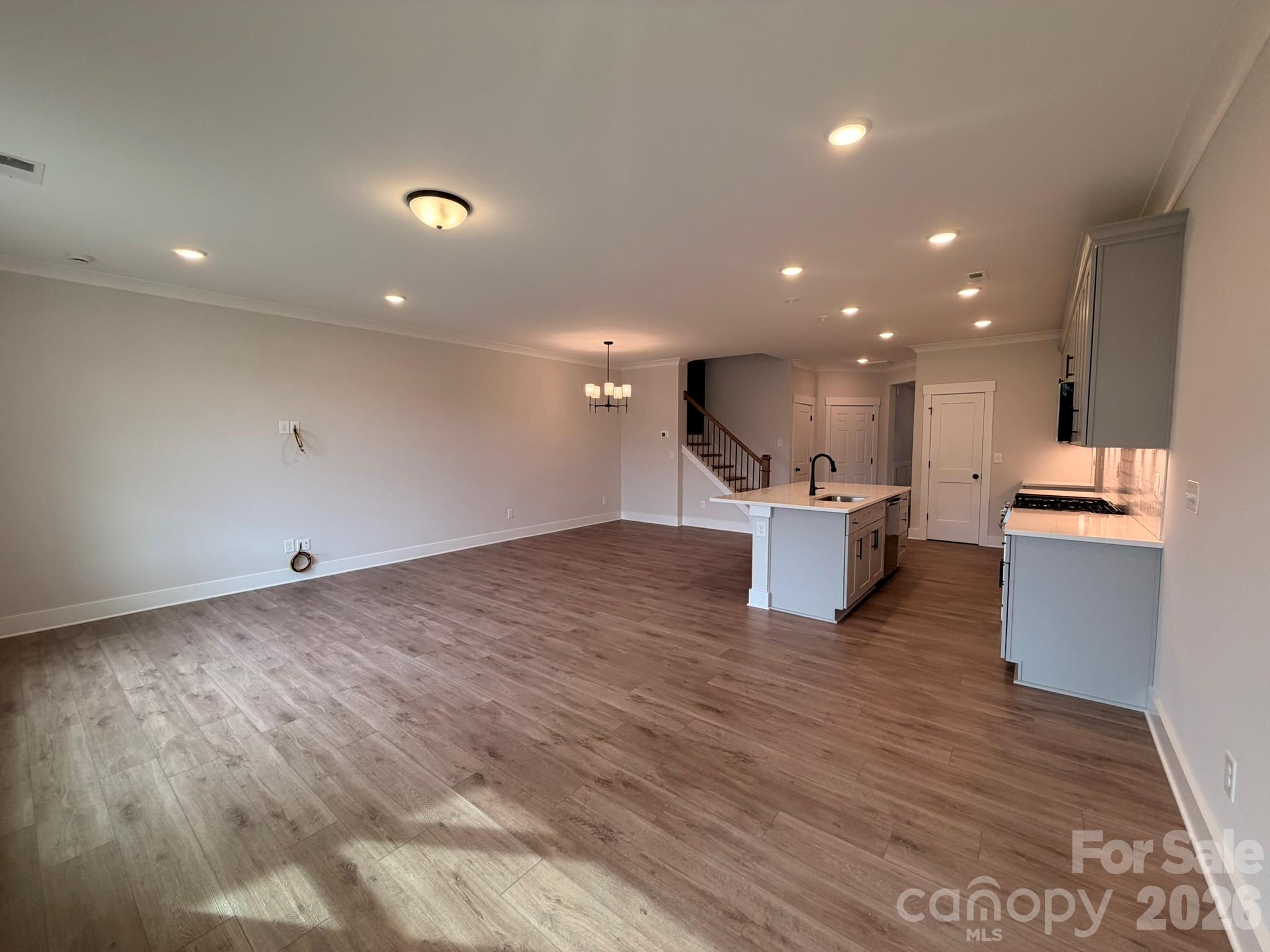 Family Room - 406 Blythe Townhome Lane, Waxhaw