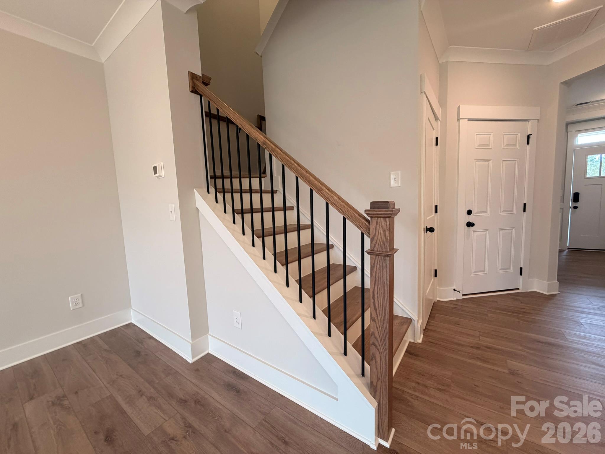 Stairs - 406 Blythe Townhome Lane, Waxhaw