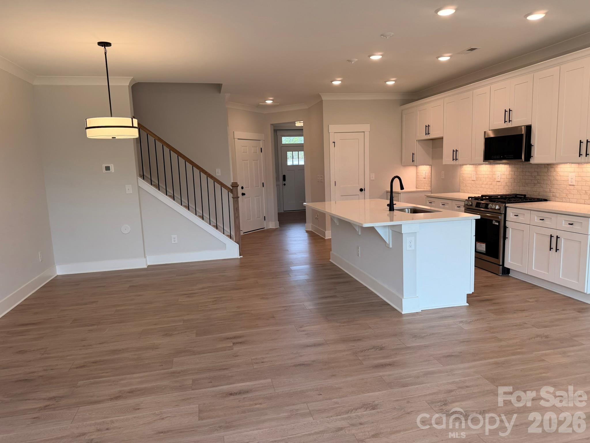 Family Room - 410 Blythe Townhome Lane, Waxhaw