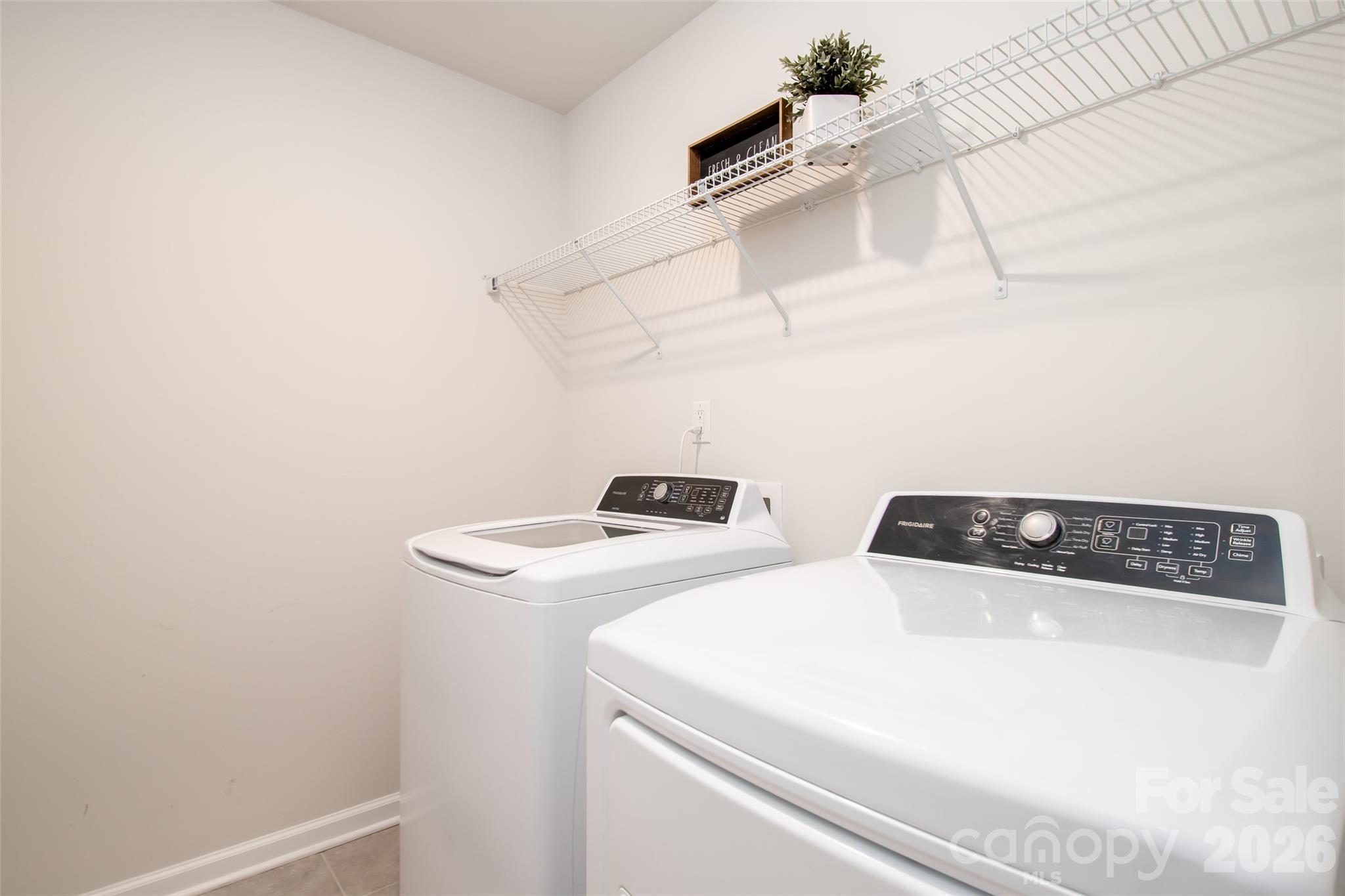 Dedicated Laundry Room On The Upper Level - 150 W Morehouse Avenue, Mooresville