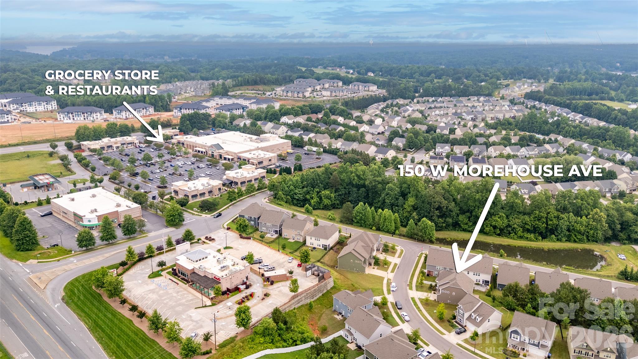 Near Harris Teeter, Starbucks, Restaurants - 150 W Morehouse Avenue, Mooresville
