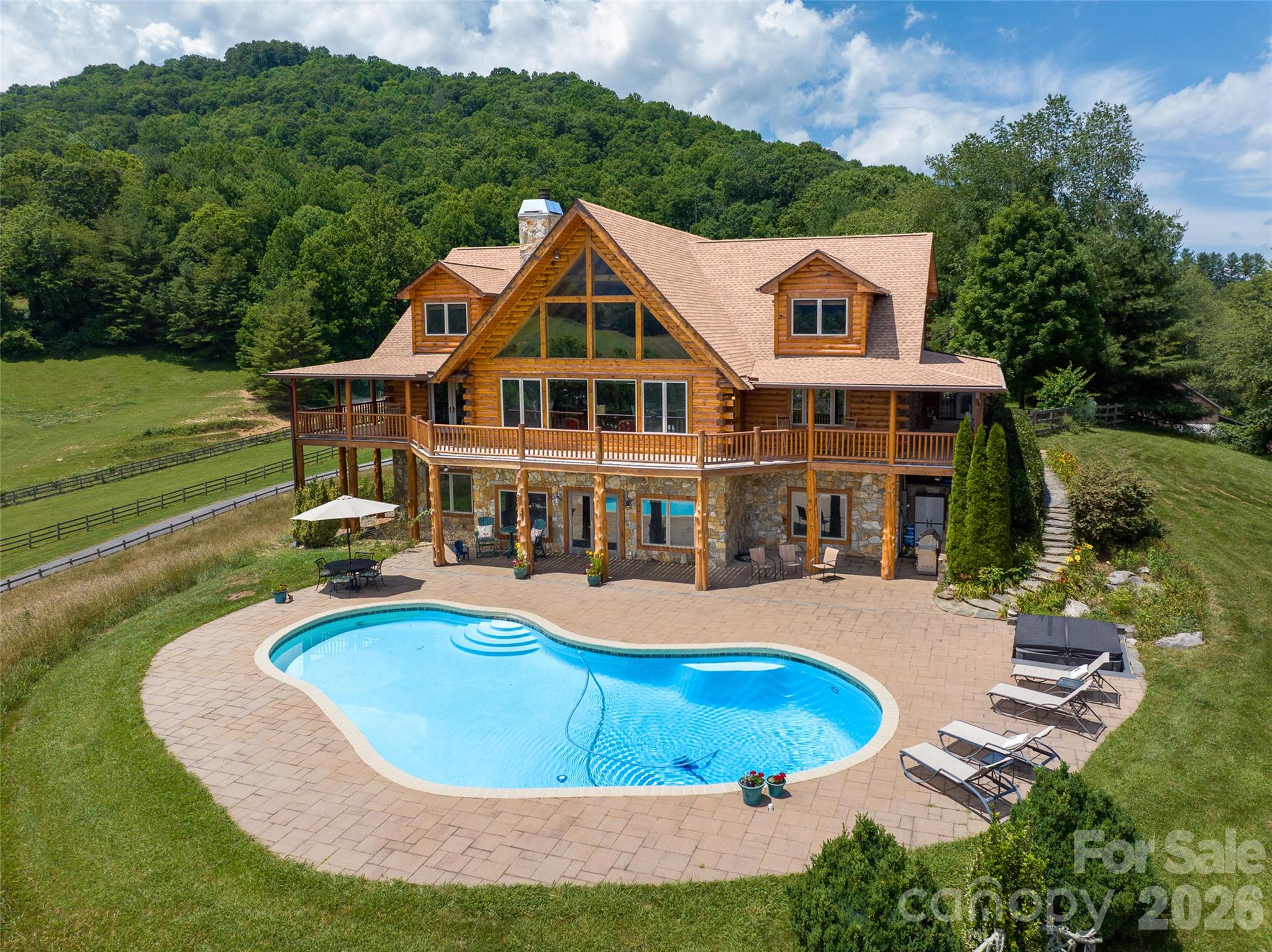Single Family Residence at 316 Stevenson Cove Road, Waynesville, photo 33 of 48