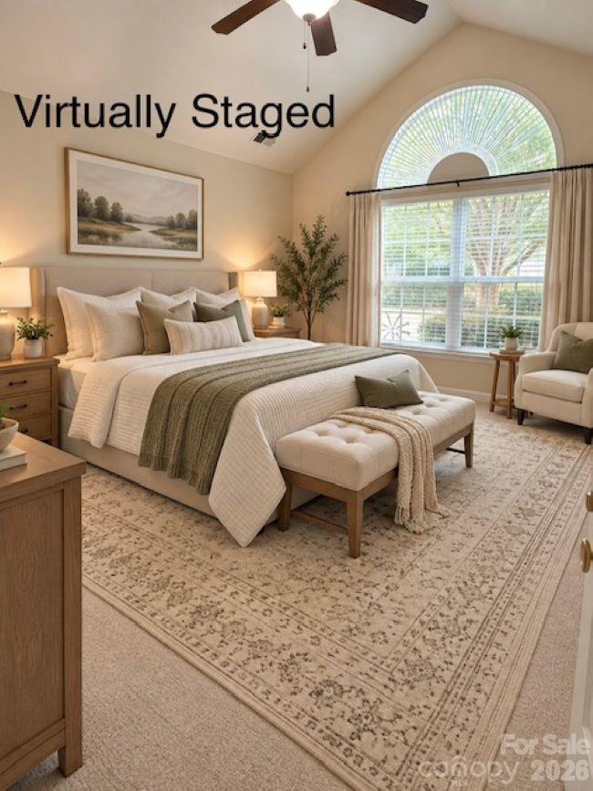 Virtually staged - 5518 Prosperity View Drive, Charlotte