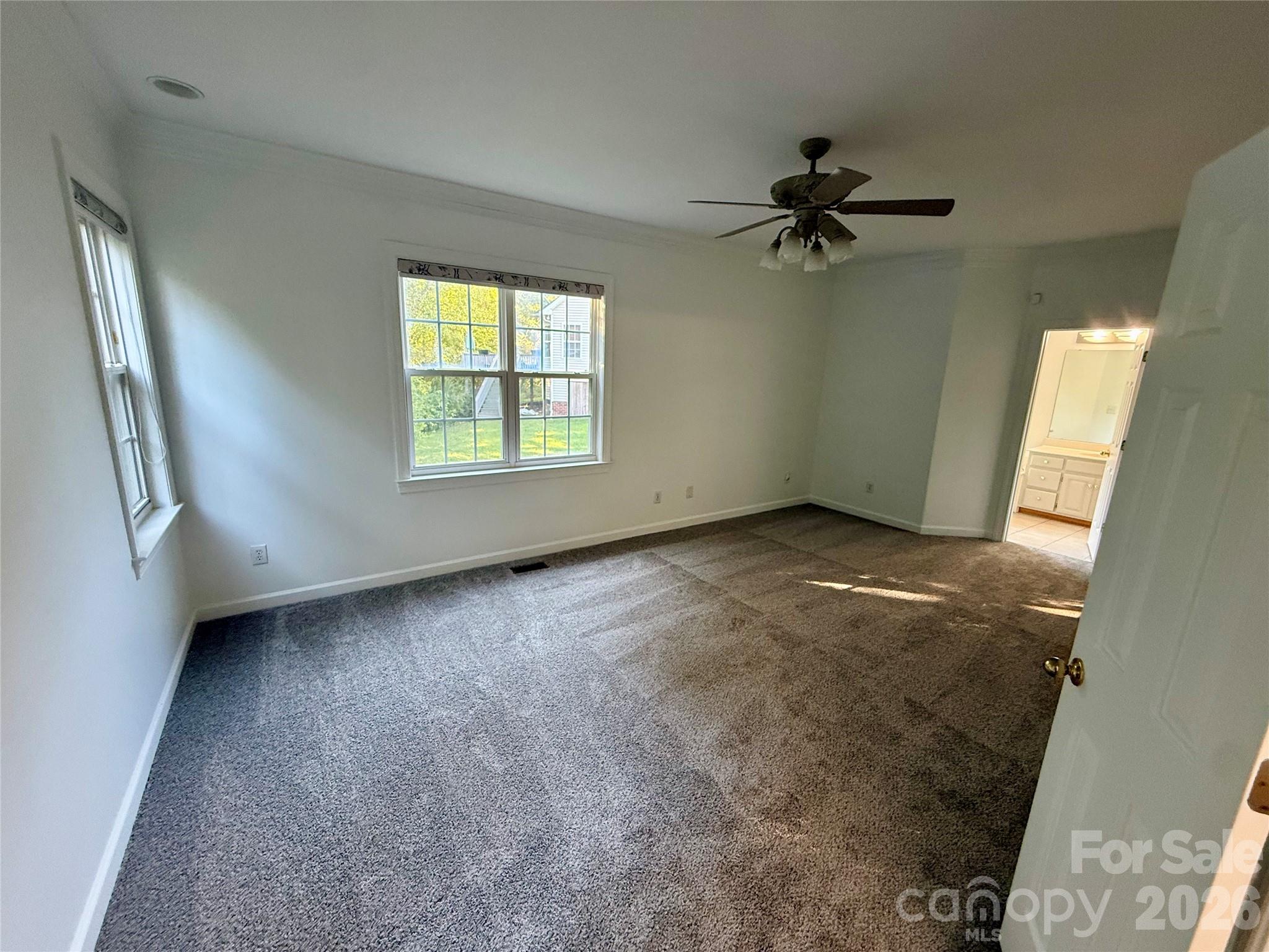 Downstairs Master Bedroom - 1503 Copperplate Road, Charlotte