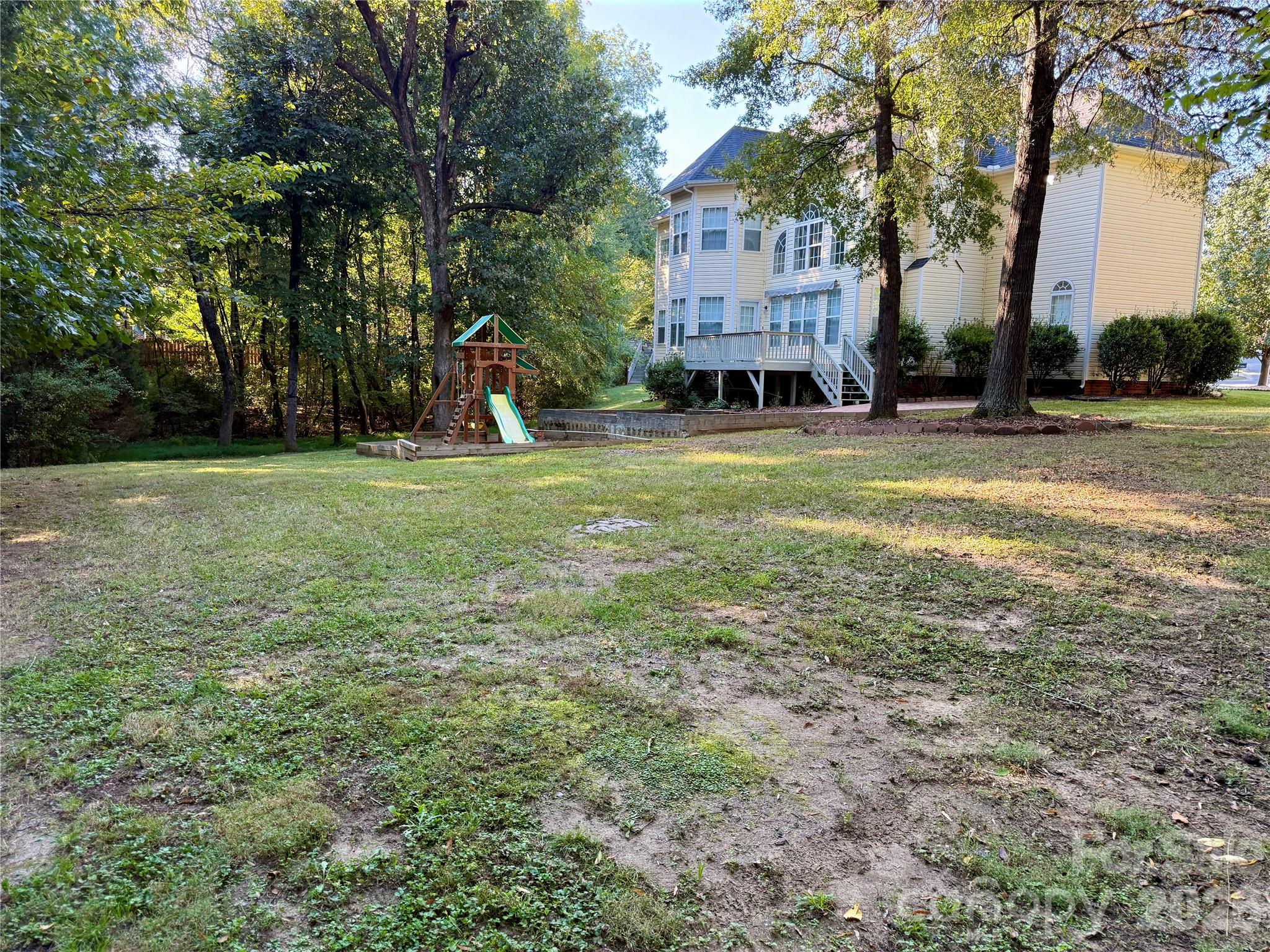 Backyard - 1503 Copperplate Road, Charlotte