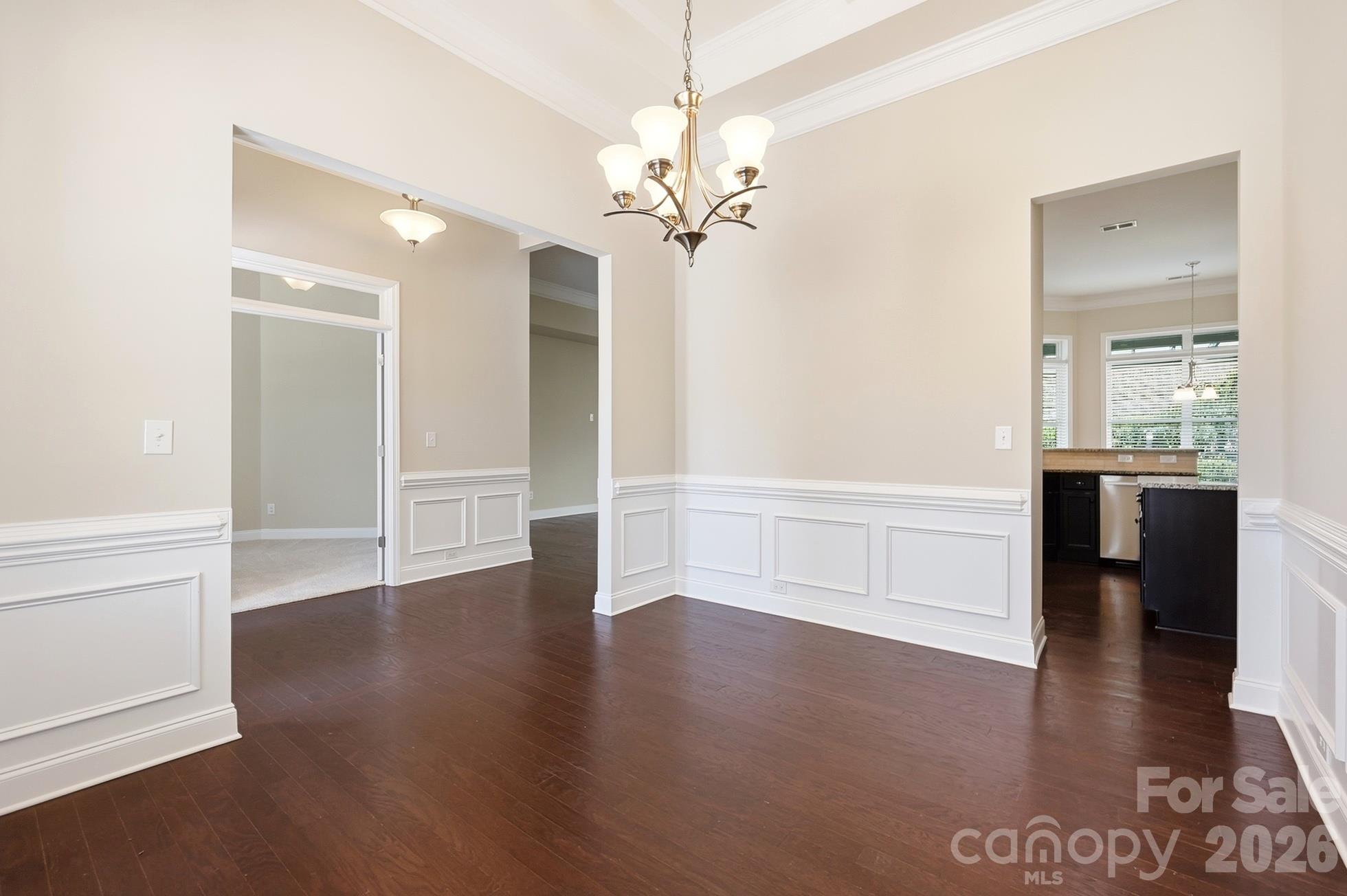 Formal dining room - 9106 Longvale Lane, Charlotte