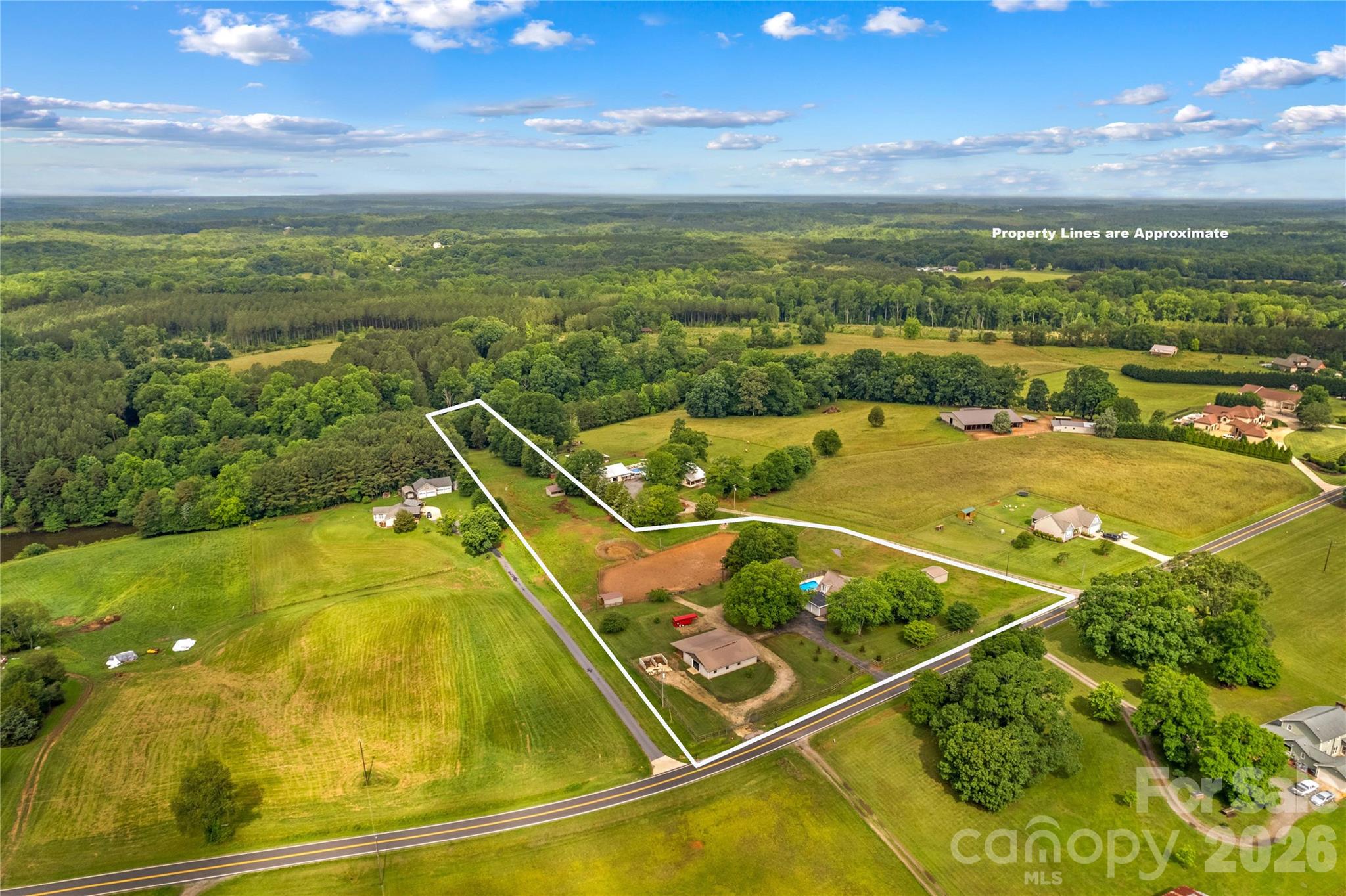Gorgeous site and surroundings - 296 Hicks Creek Road, Troutman