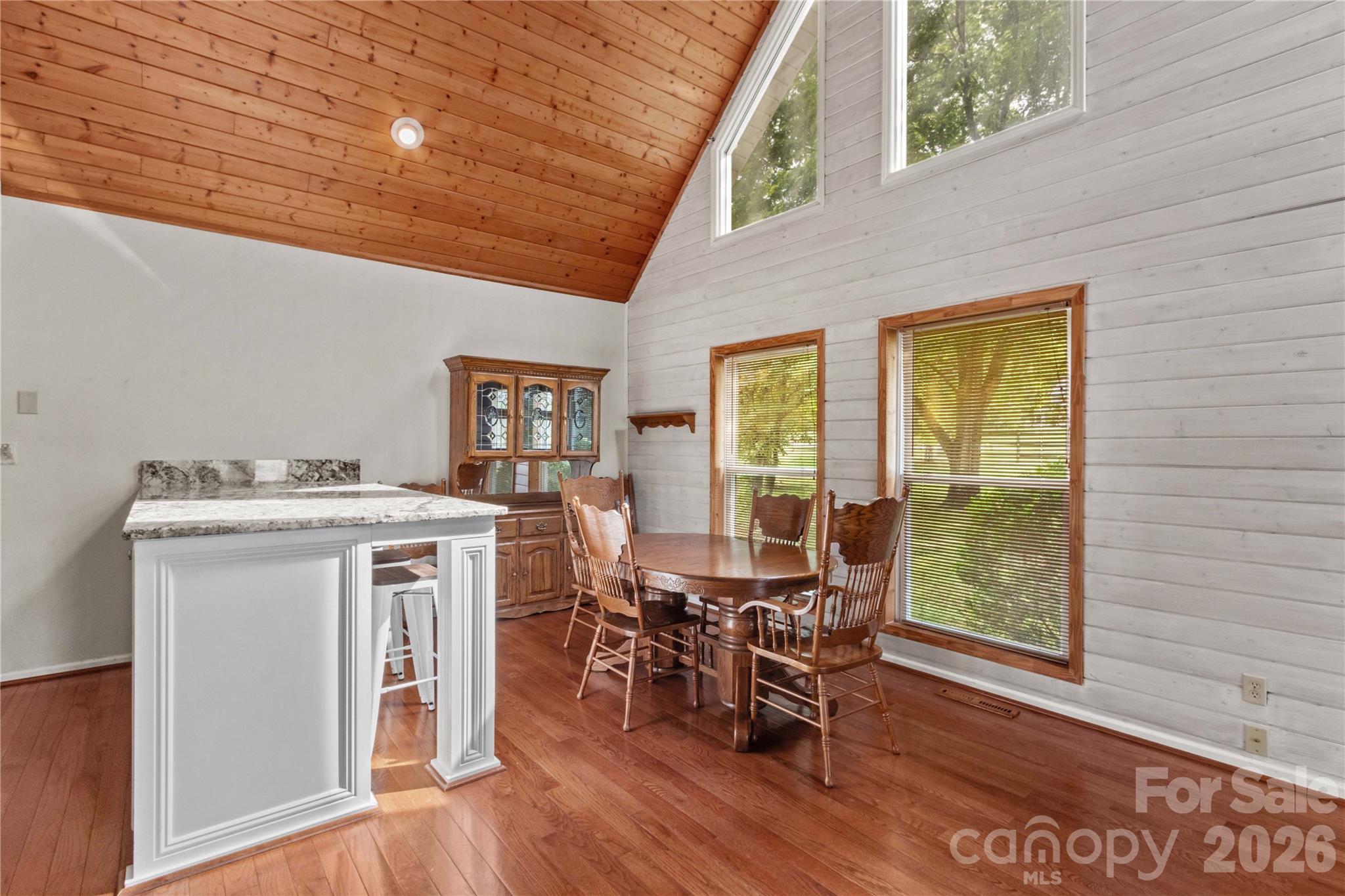 Light filled Dining Area - 296 Hicks Creek Road, Troutman