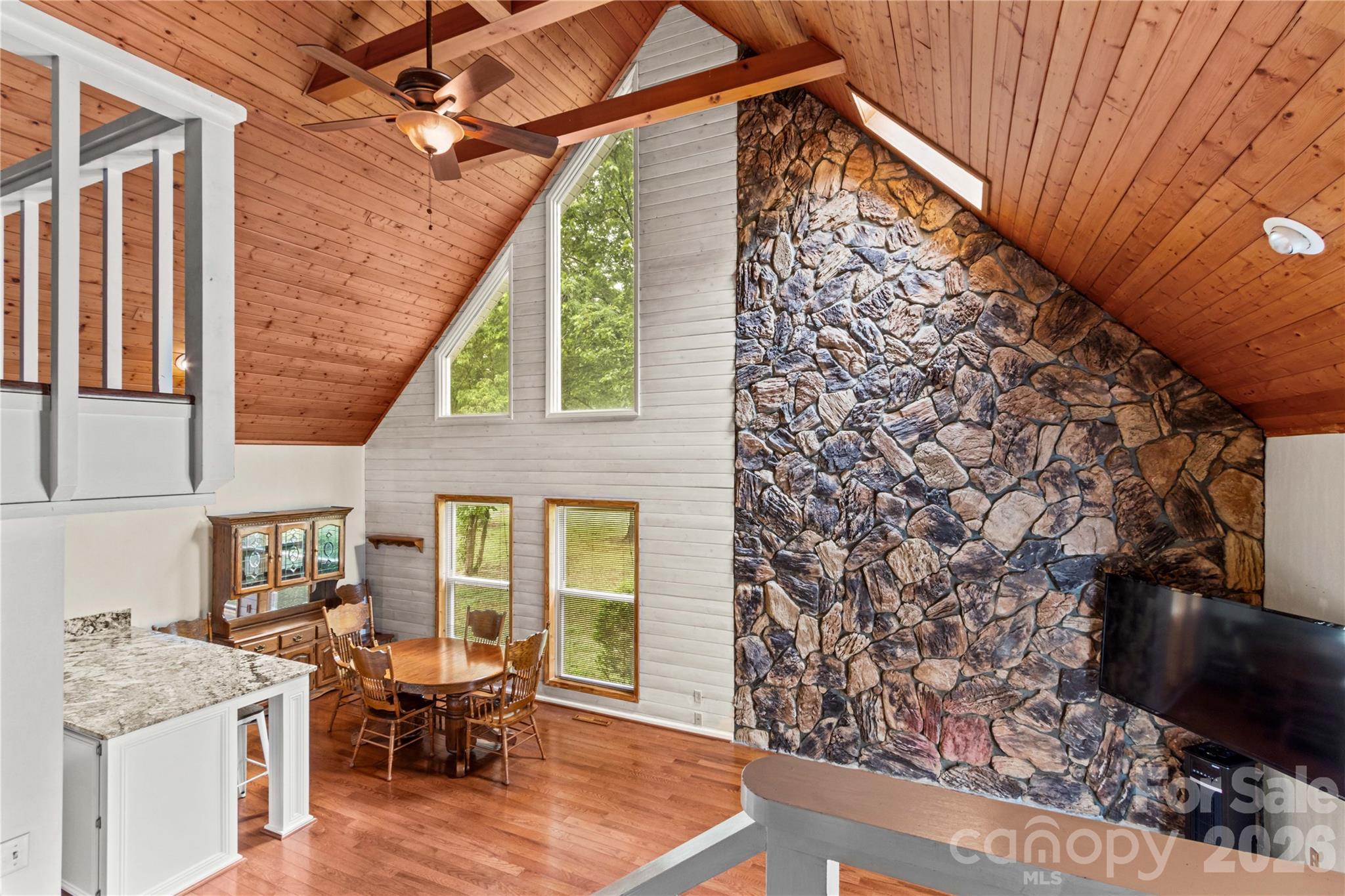 Another view of Great Room - 296 Hicks Creek Road, Troutman