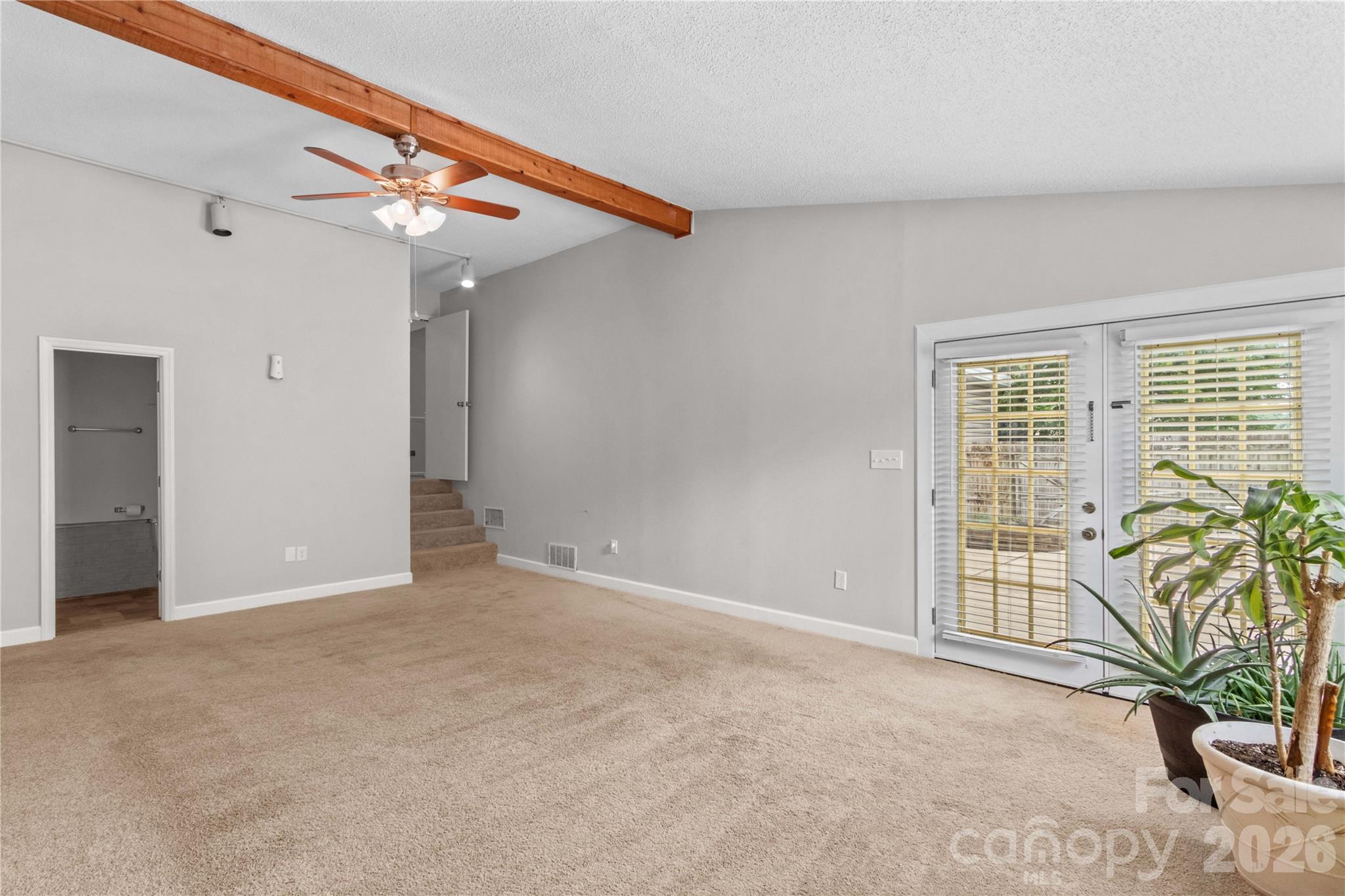 Bonus Room has Door that opens to the Pool - 296 Hicks Creek Road, Troutman