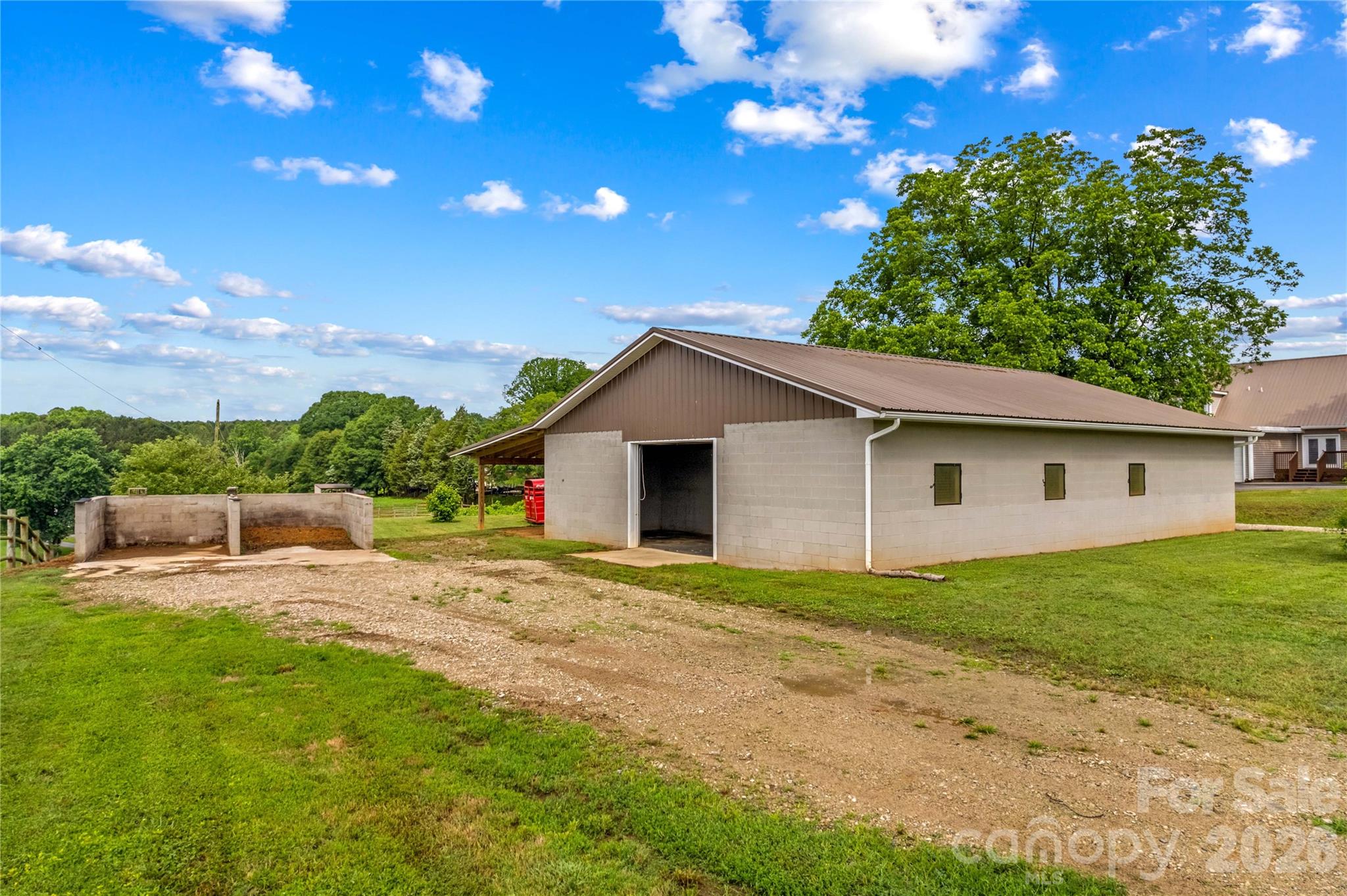 Another View of Barn - 296 Hicks Creek Road, Troutman