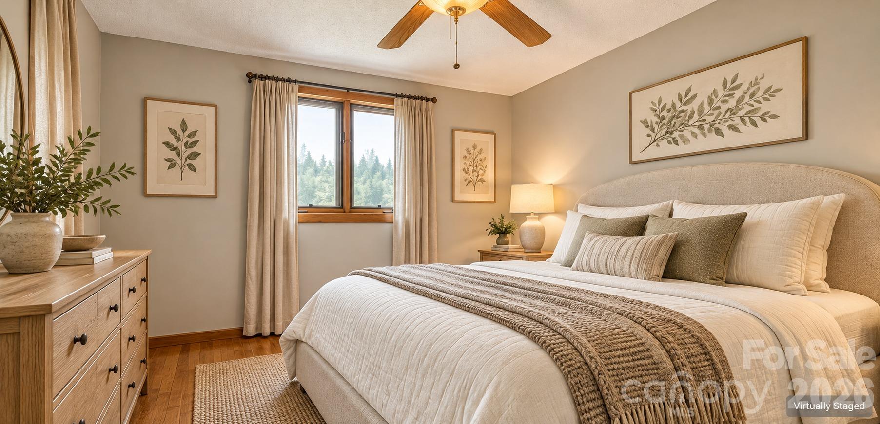 Second Bedroom Virtually Staged 7697 Katherine Drive - 7697 Katherine Drive, Denver