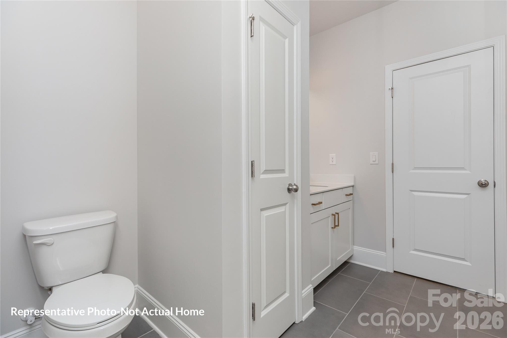 Main Bath-Vanity 2-Merlot - 10233 Rainier Trail Drive NW, Huntersville