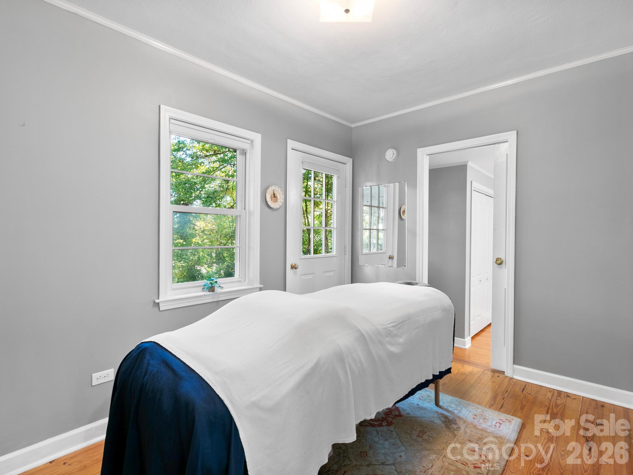 office with exterior door - 119 Briarwood Lane, Hendersonville