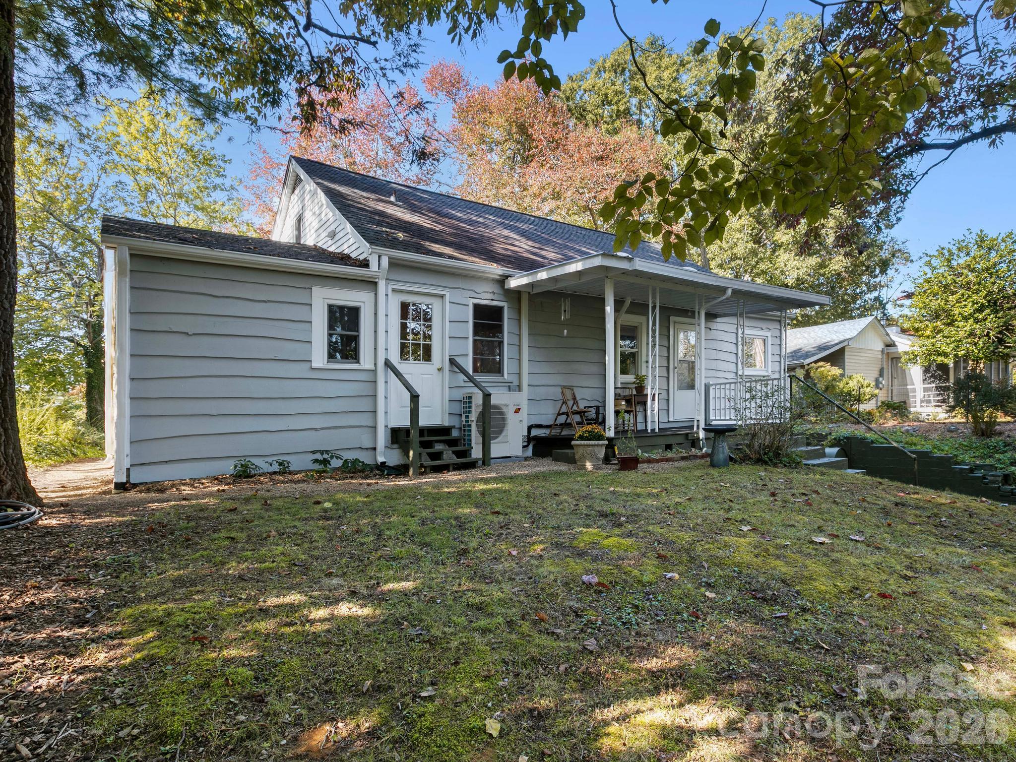 back elevation - 119 Briarwood Lane, Hendersonville