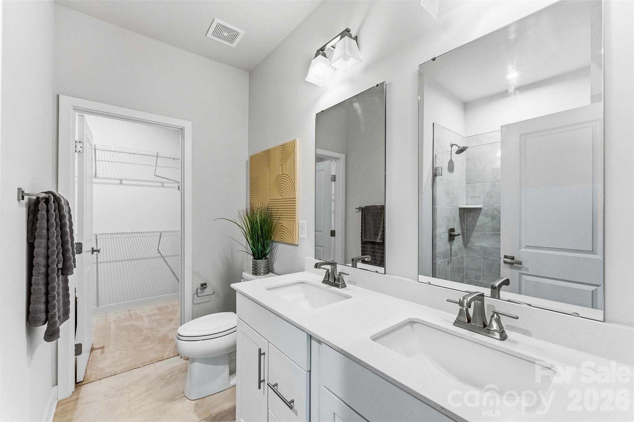Primary Bathroom - 3028 Terroir Lane, Charlotte