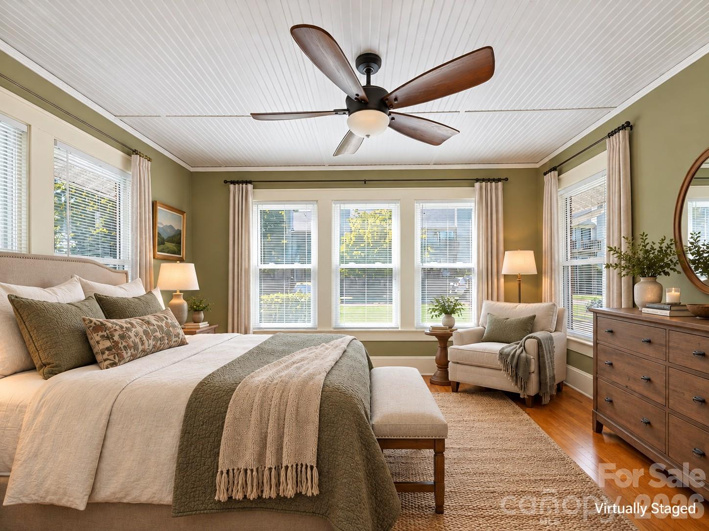 Virtually Staged 3rd bedroom - 50 Epsom Street, Waynesville