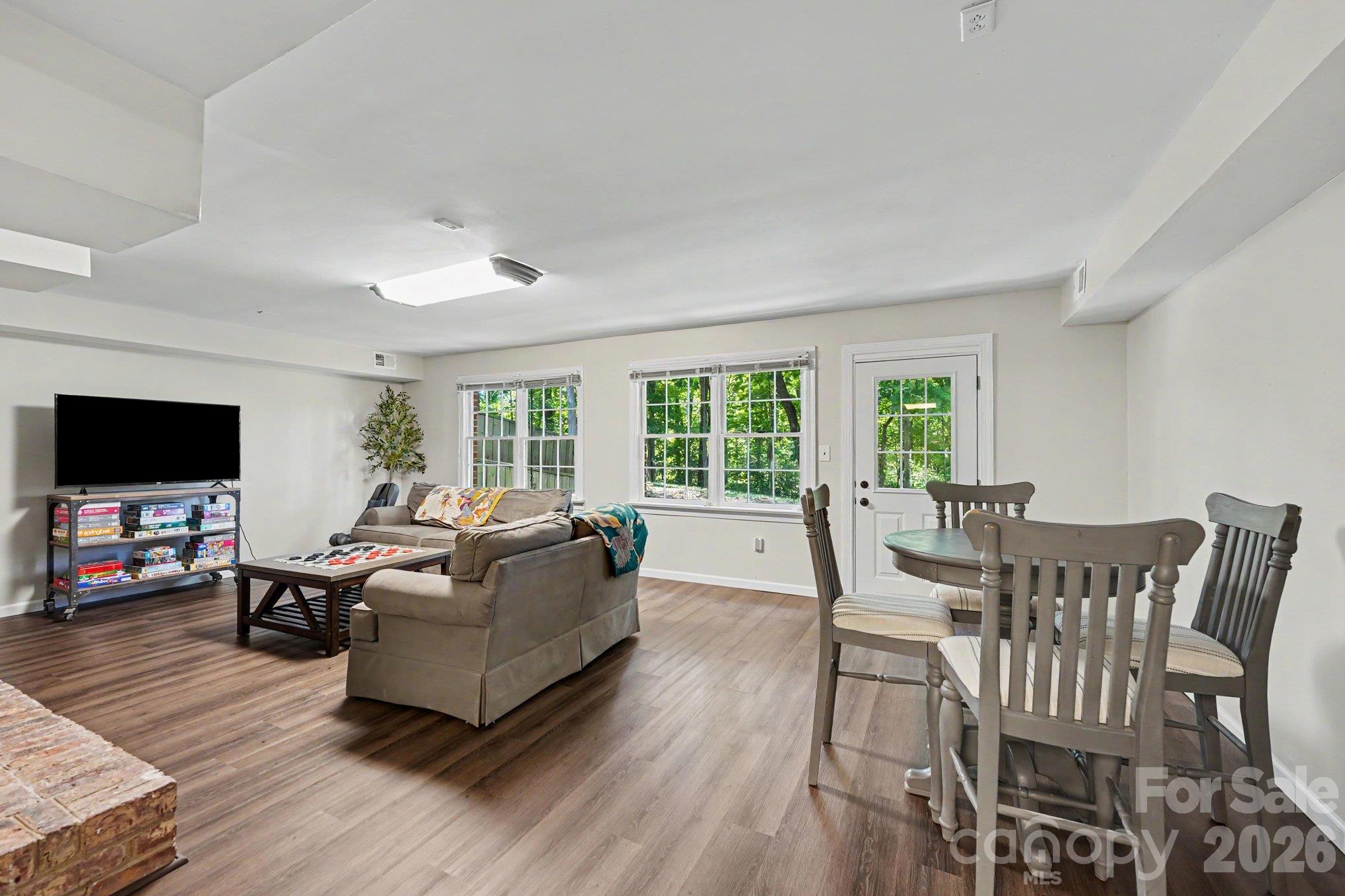 Spacious walk out basement featuring LVP flooring - 607 Anderson Avenue, Salisbury
