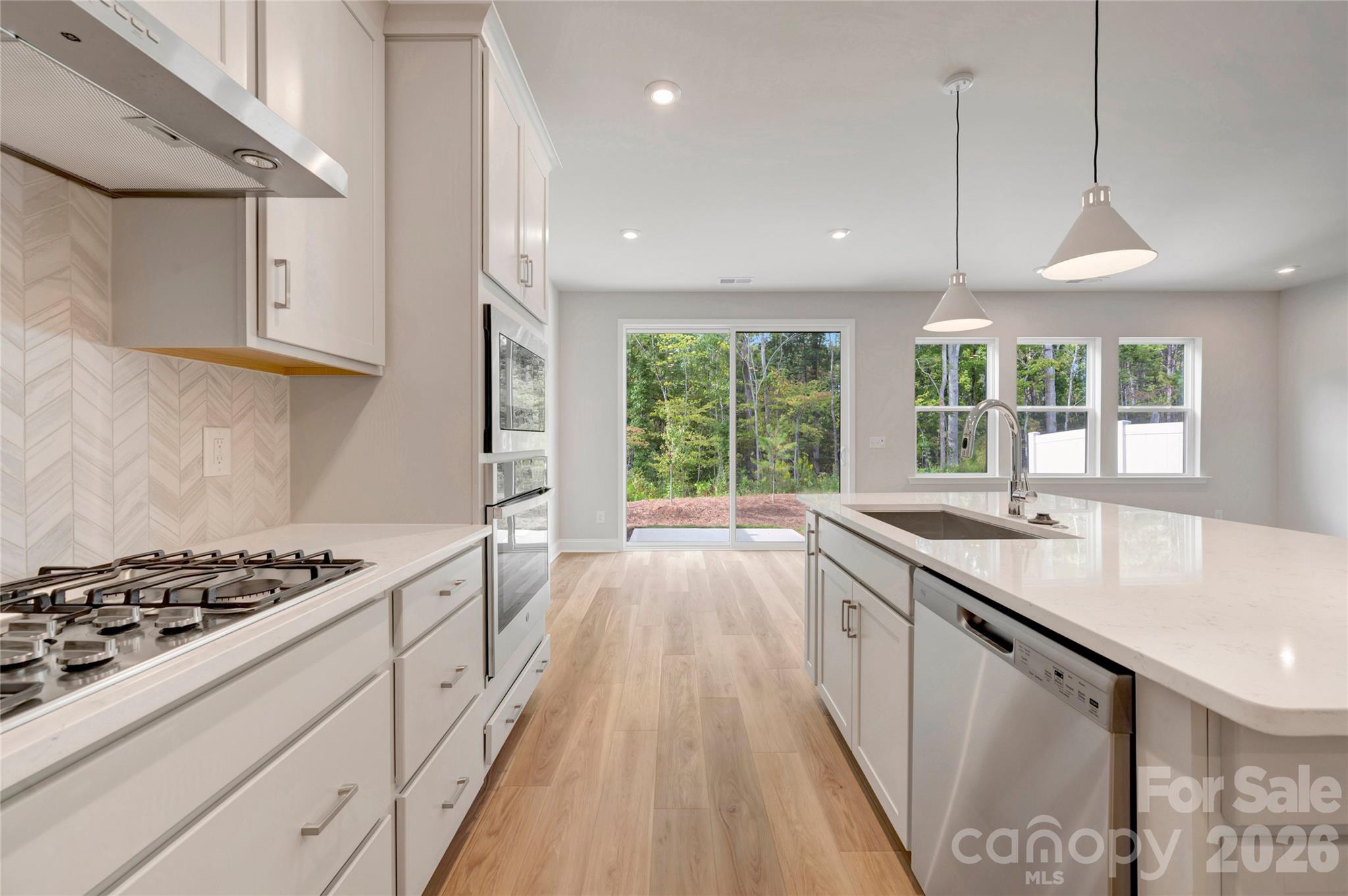 outdoor living access from the dining space - 201 Landy Street, Fort Mill