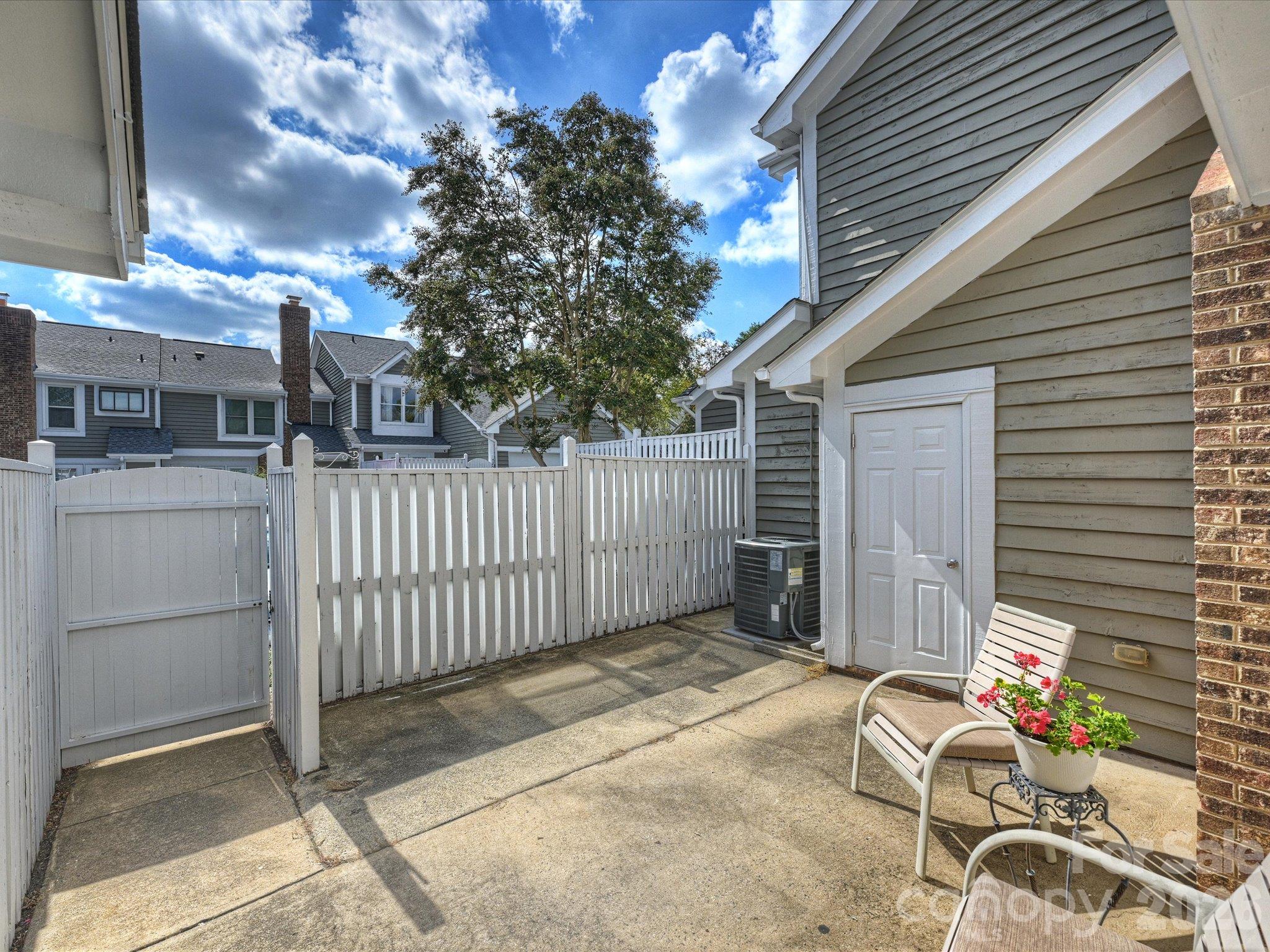 Parking Right Outside Fence - 7243 Meeting Street, Charlotte