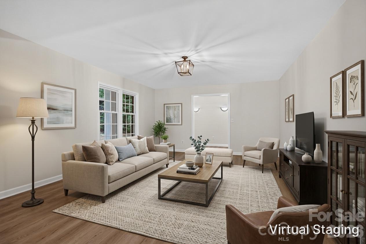 Virtually Staged - 5550 Overlook Circle, Winston Salem