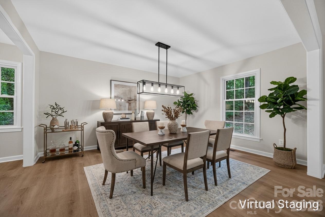 Virtually Staged - 5550 Overlook Circle, Winston Salem