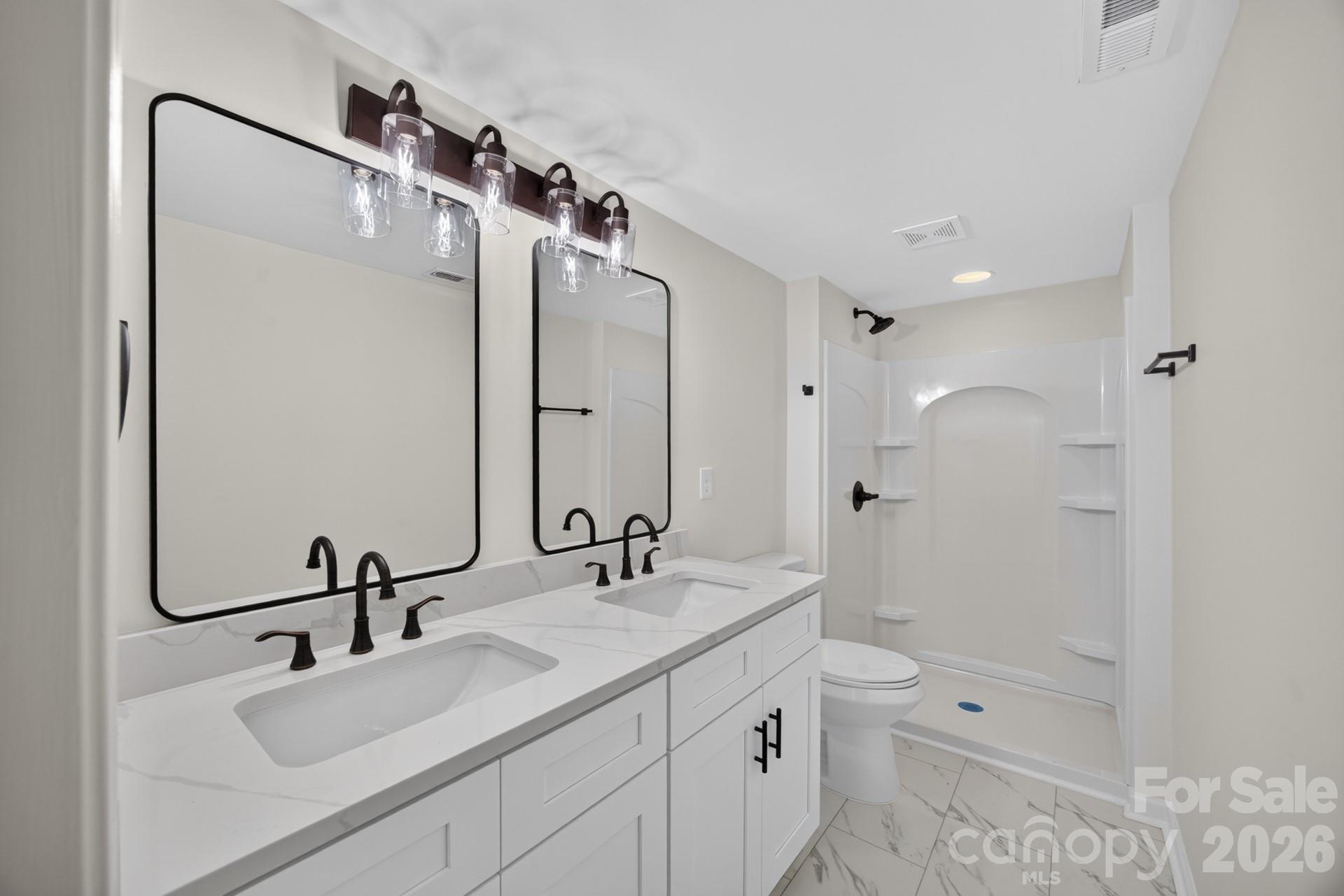 Bathroom (Basement) - 5550 Overlook Circle, Winston Salem