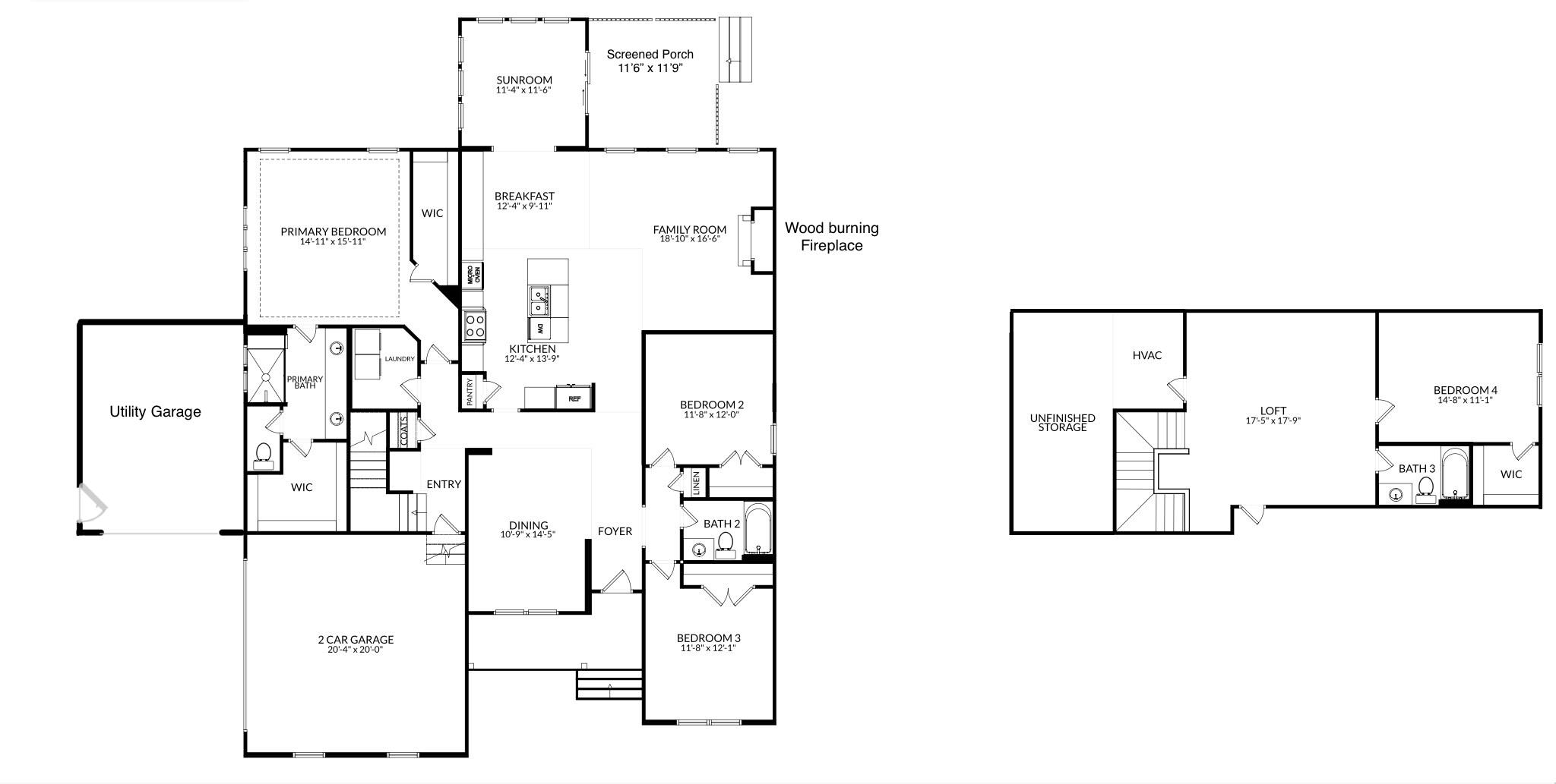 FLOOR PLAN - 0 Sunset Drive, Mill Spring