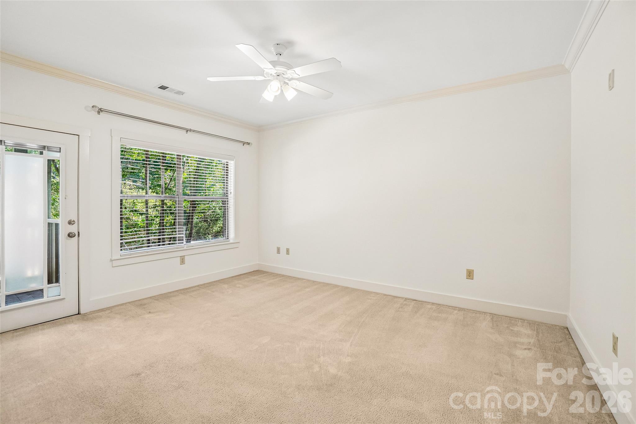 Primary bedroom has access to balcony. - 9 Kenilworth Knolls, Asheville