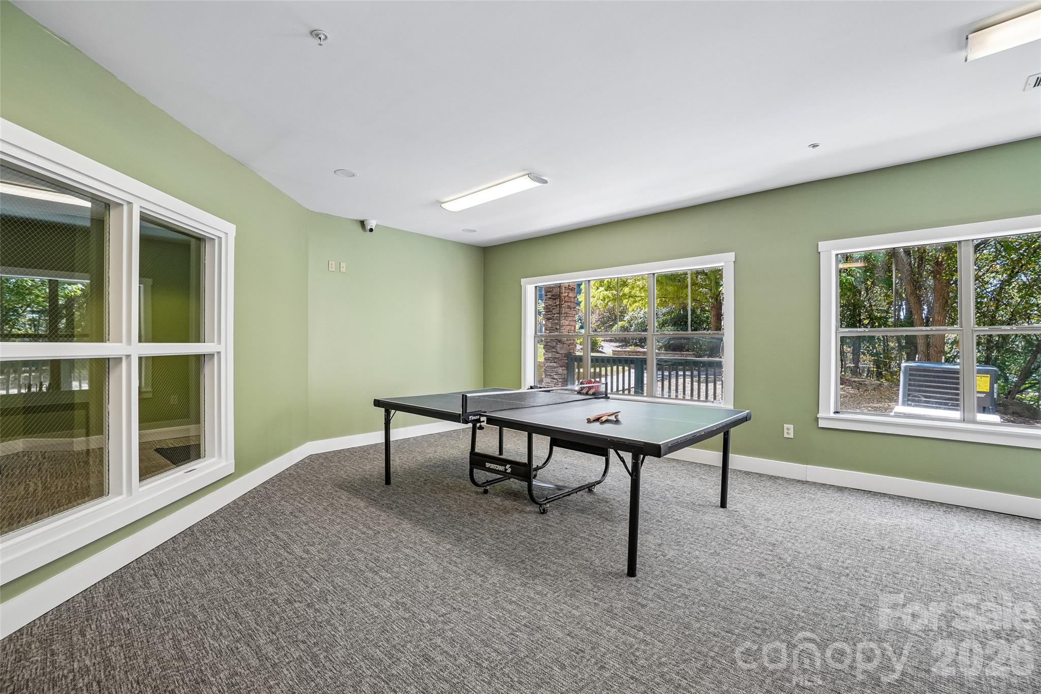 Ping pong table in fitness center for some recreational fun. - 9 Kenilworth Knolls, Asheville