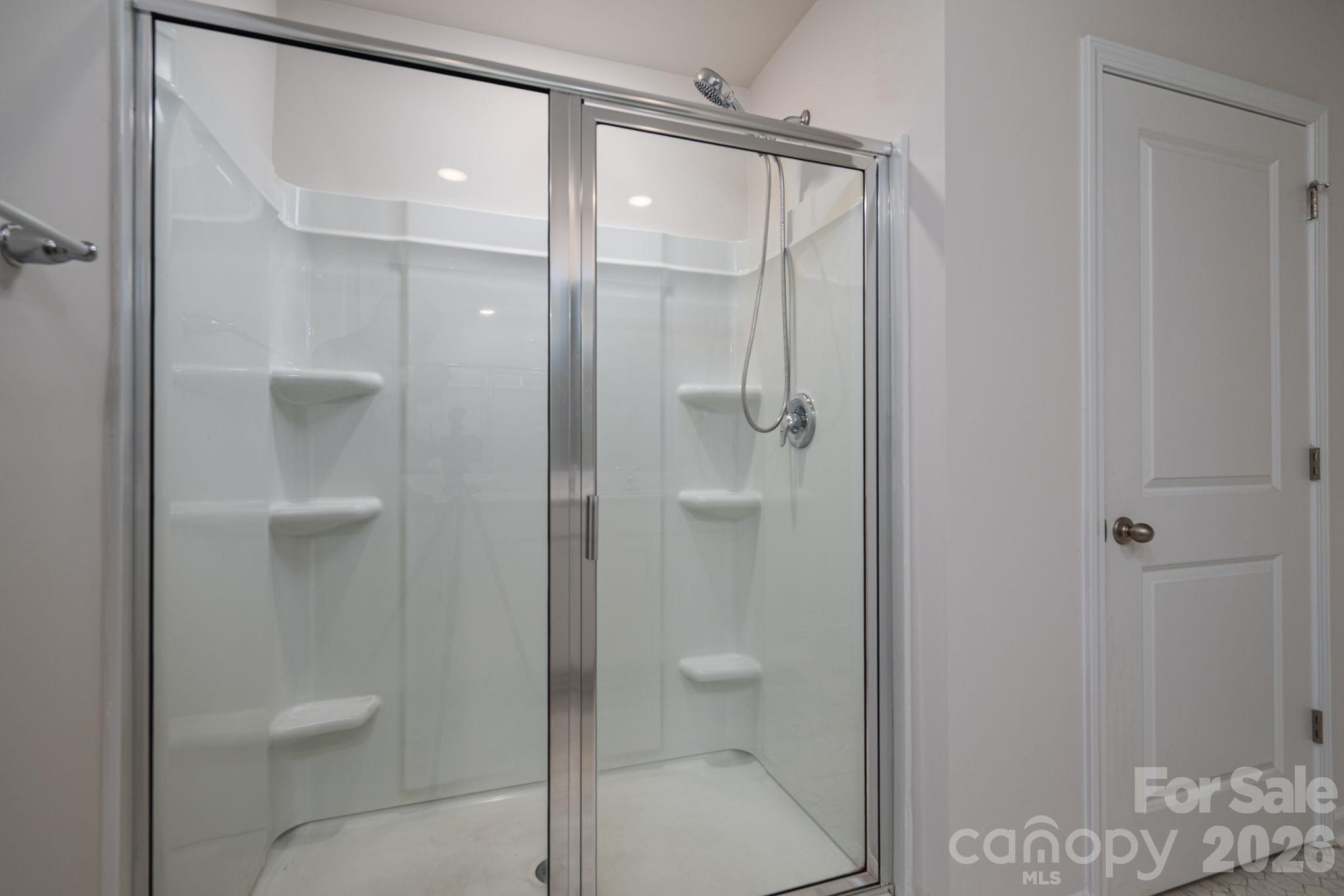 Primary Shower - 1021 Foxberry Lane, Maiden