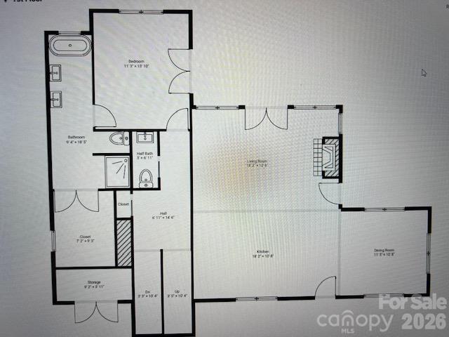 Main Level - 1285 Saunders Drive, Catawba
