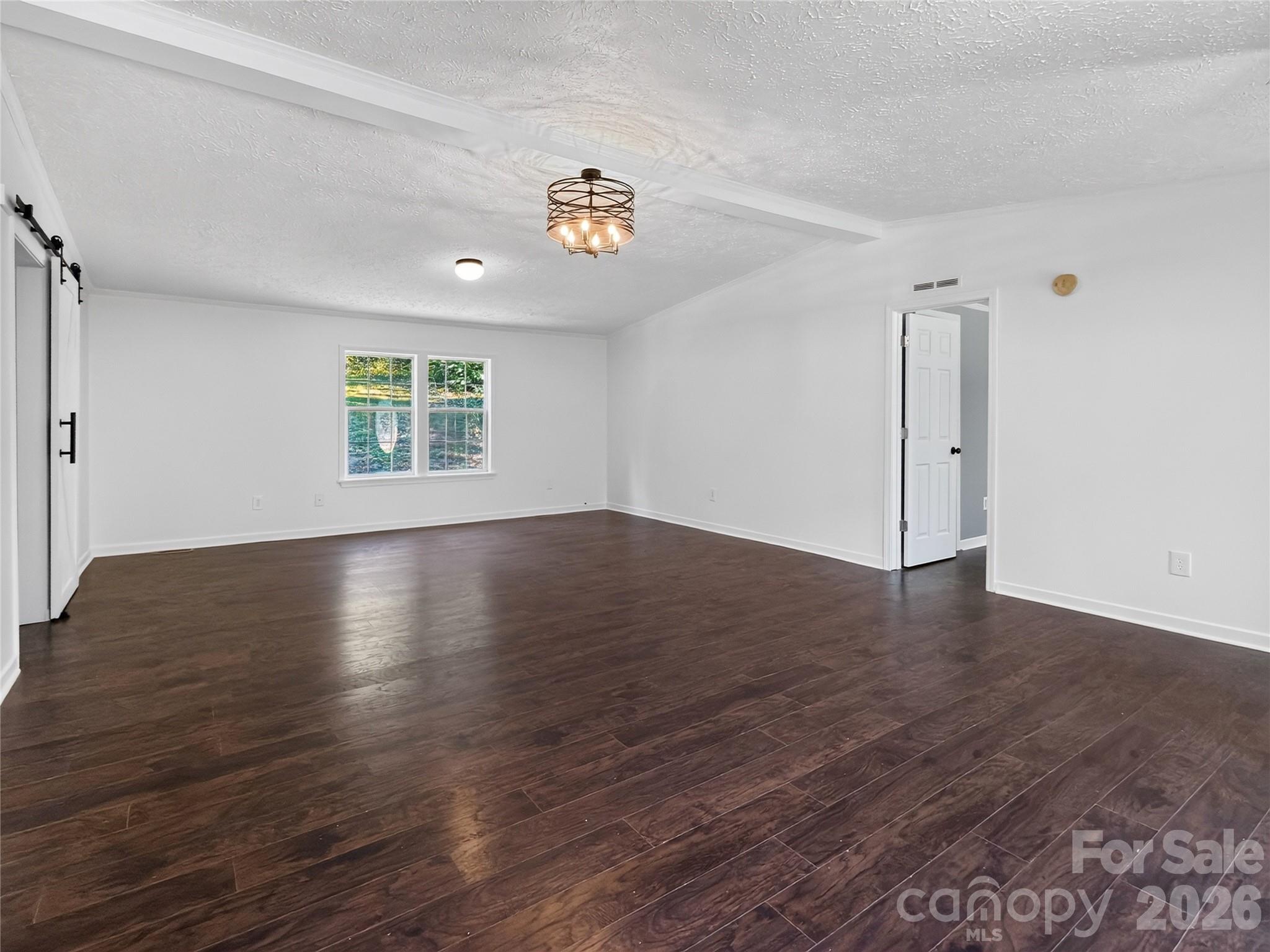 Great Room (looking into Primary Bedroom) - 124 Tyler Terrace, Rutherfordton