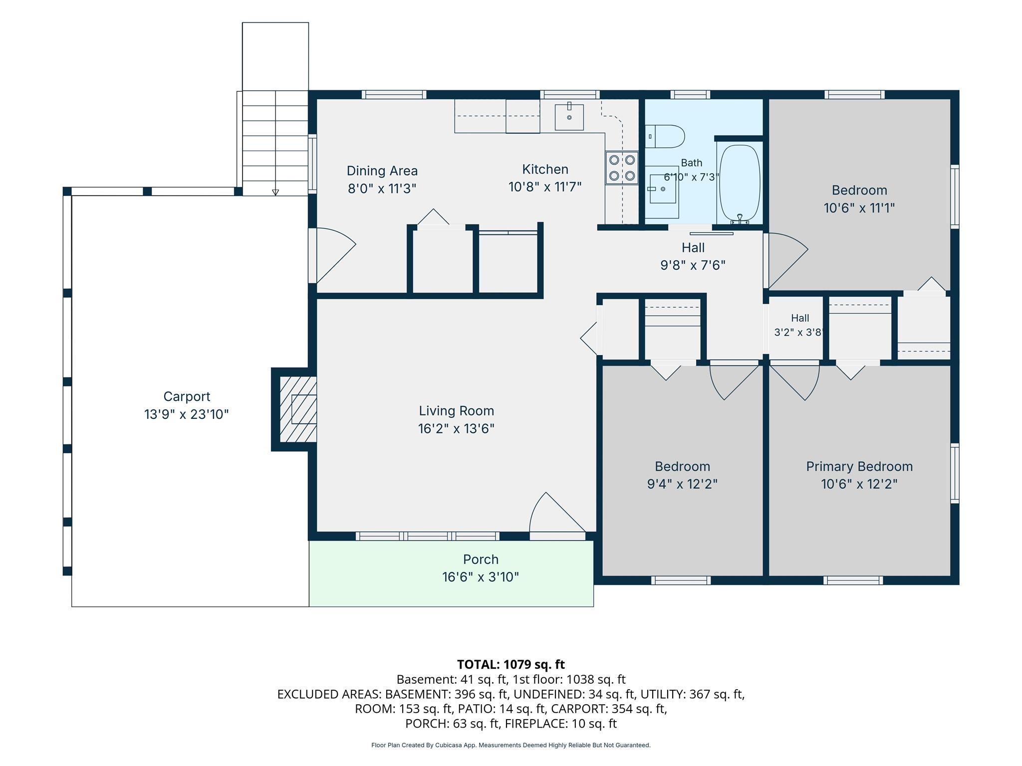 Floor plan - 3078 Pax Hill Road, Morganton