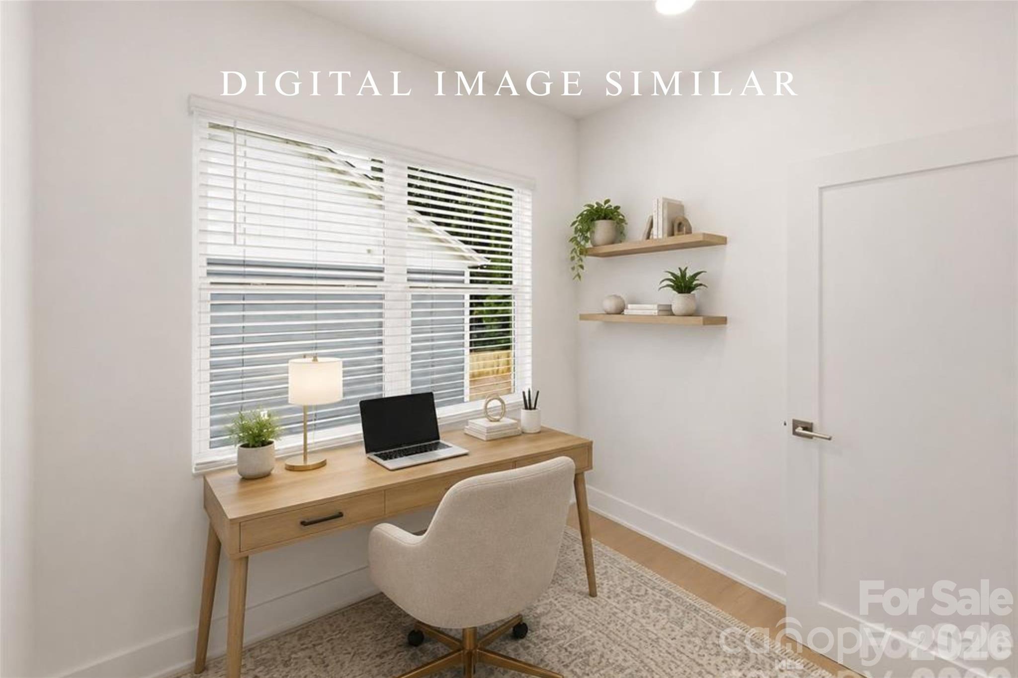 Office on upper level - 6206 Linda Vista Lane, Charlotte