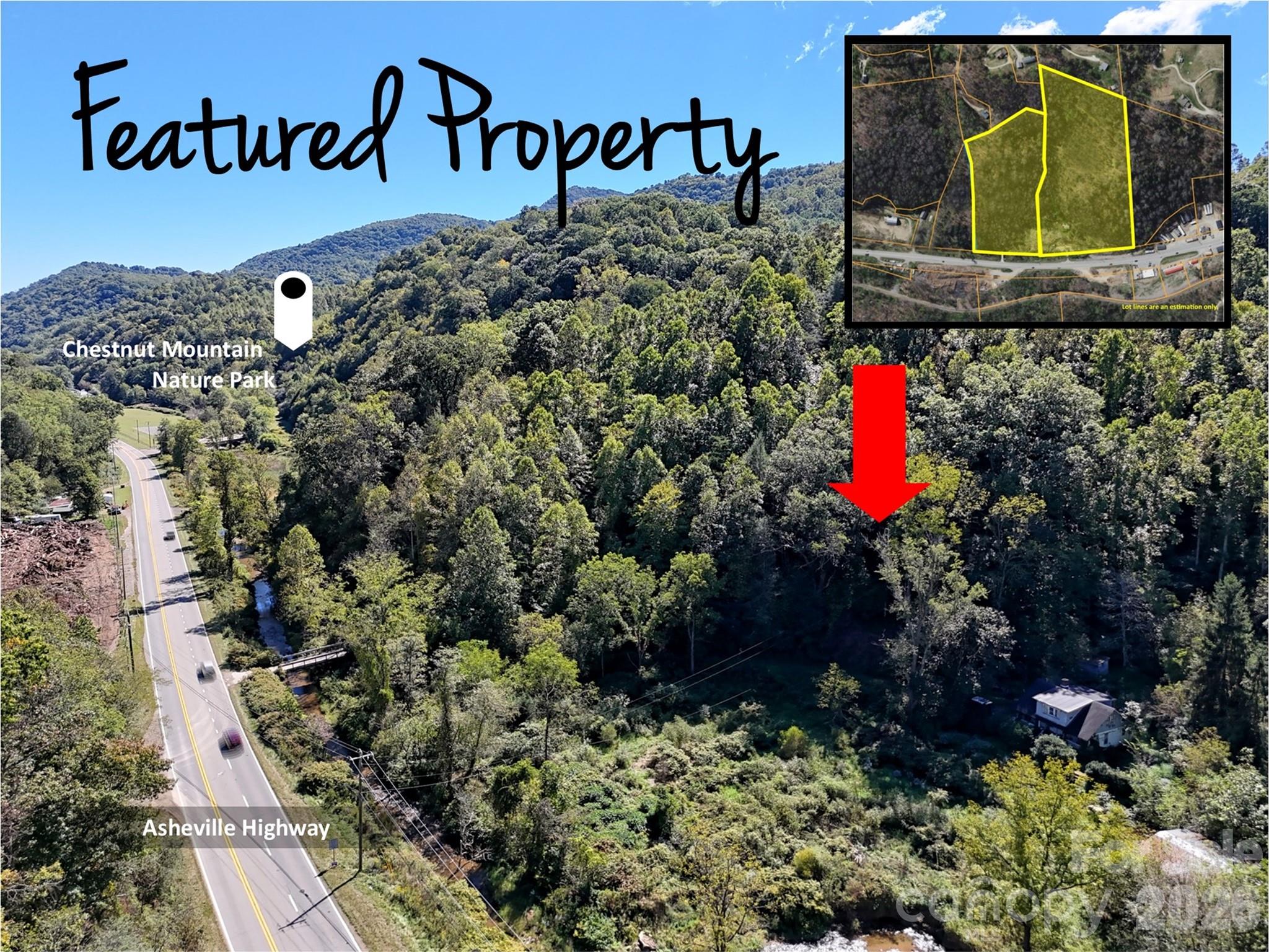 Acreage at 2523 Asheville Highway, Canton