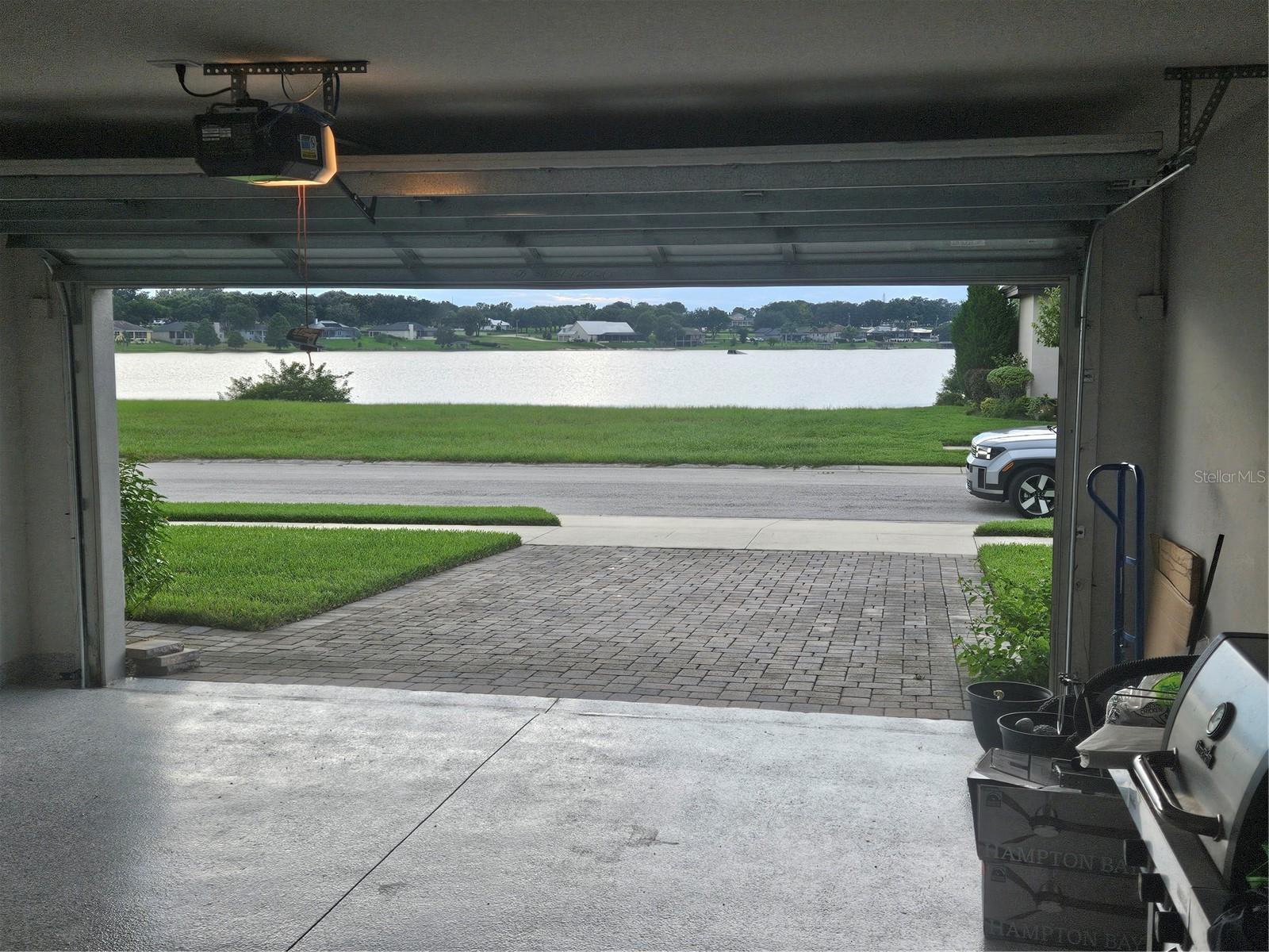 Garage w/View of Lake Tennessee - 4222 JULIANA LAKE DR, AUBURNDALE