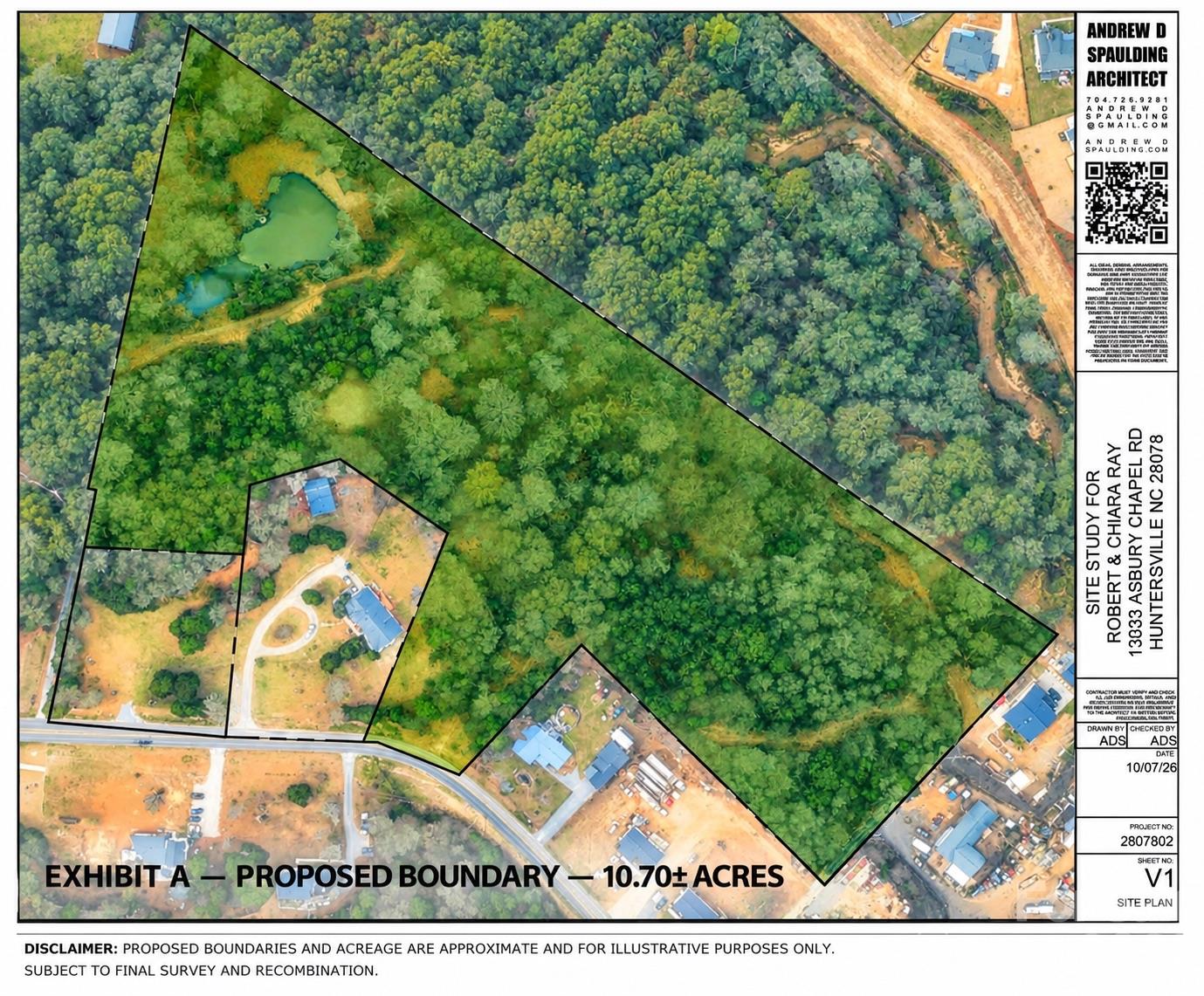 Acreage at 01938123 Asbury Chapel Road, Huntersville, photo 3 of 10