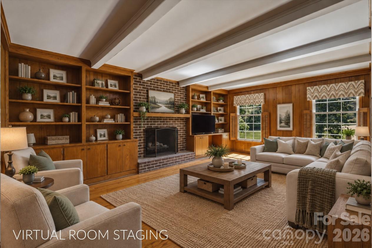Virtual staging photo - 102 Woodland Drive, Morganton
