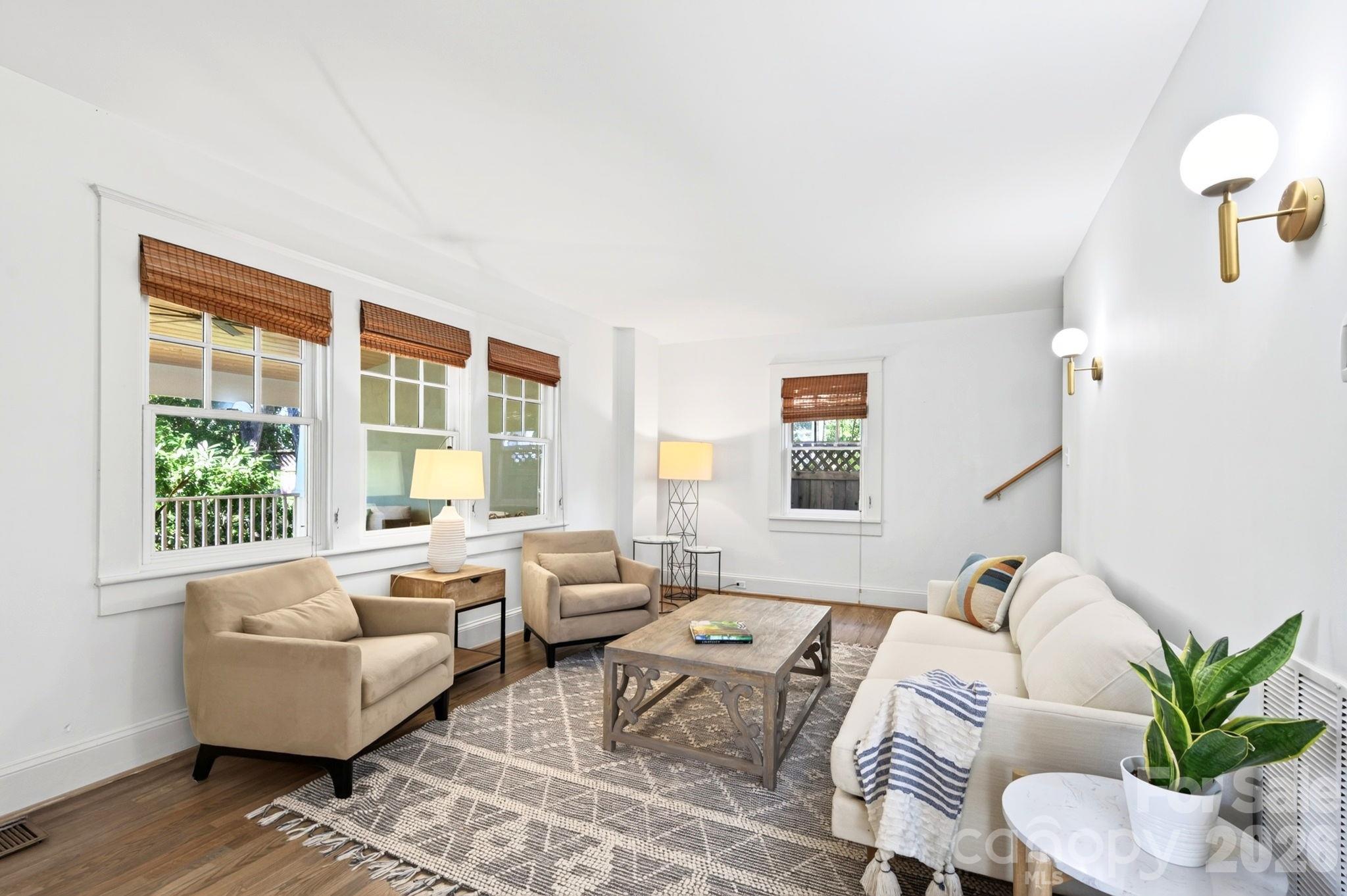Spacious Living Room - 133 Furman Avenue, Asheville