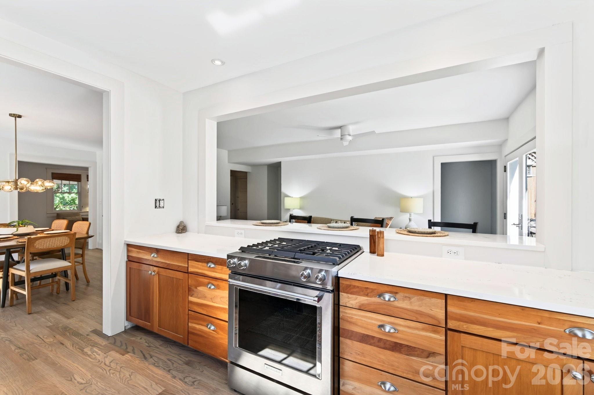 Thoughtfully Updated Kitchen with Custom Details - 133 Furman Avenue, Asheville