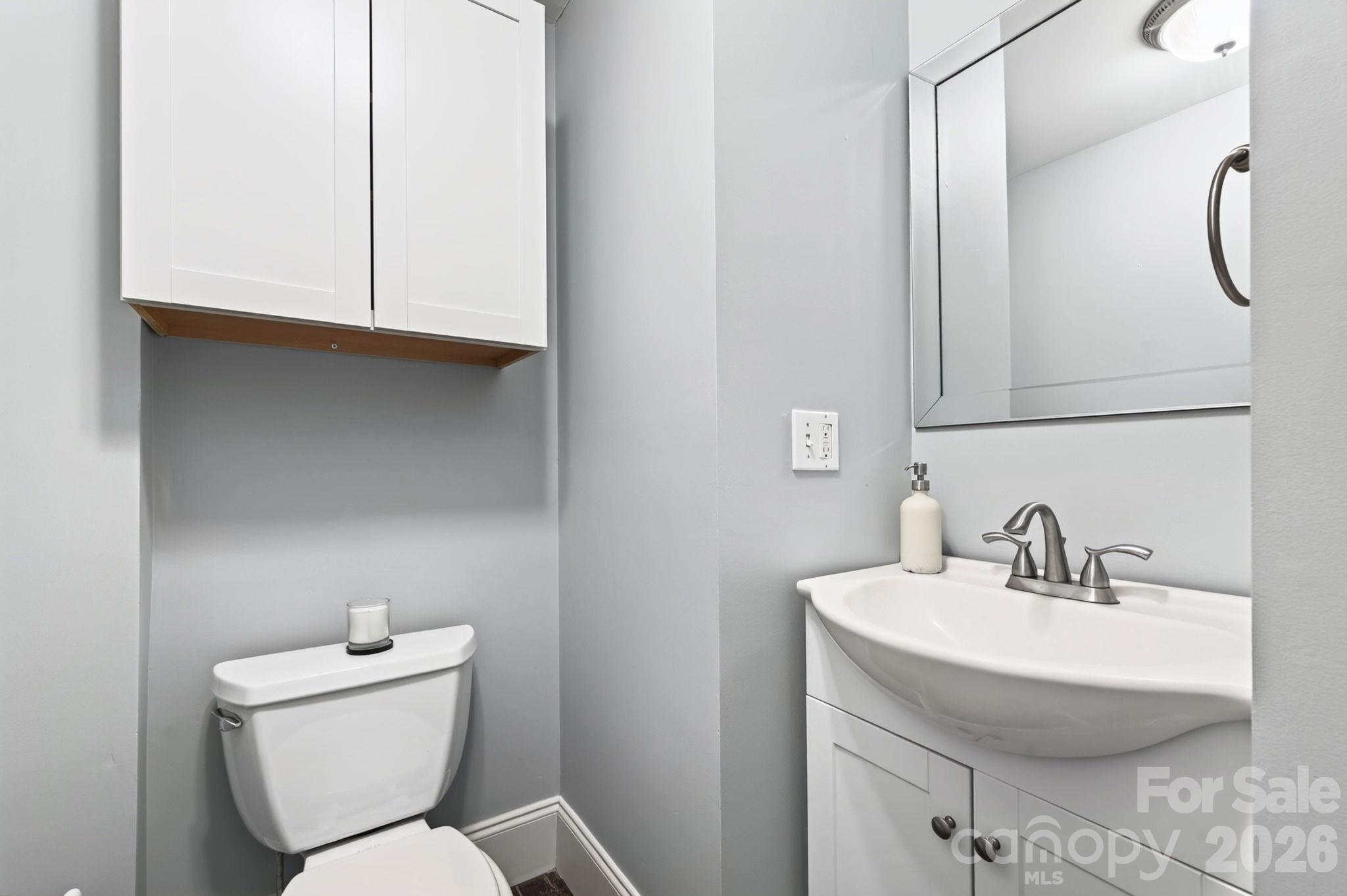 Powder Room On Main Level - 133 Furman Avenue, Asheville