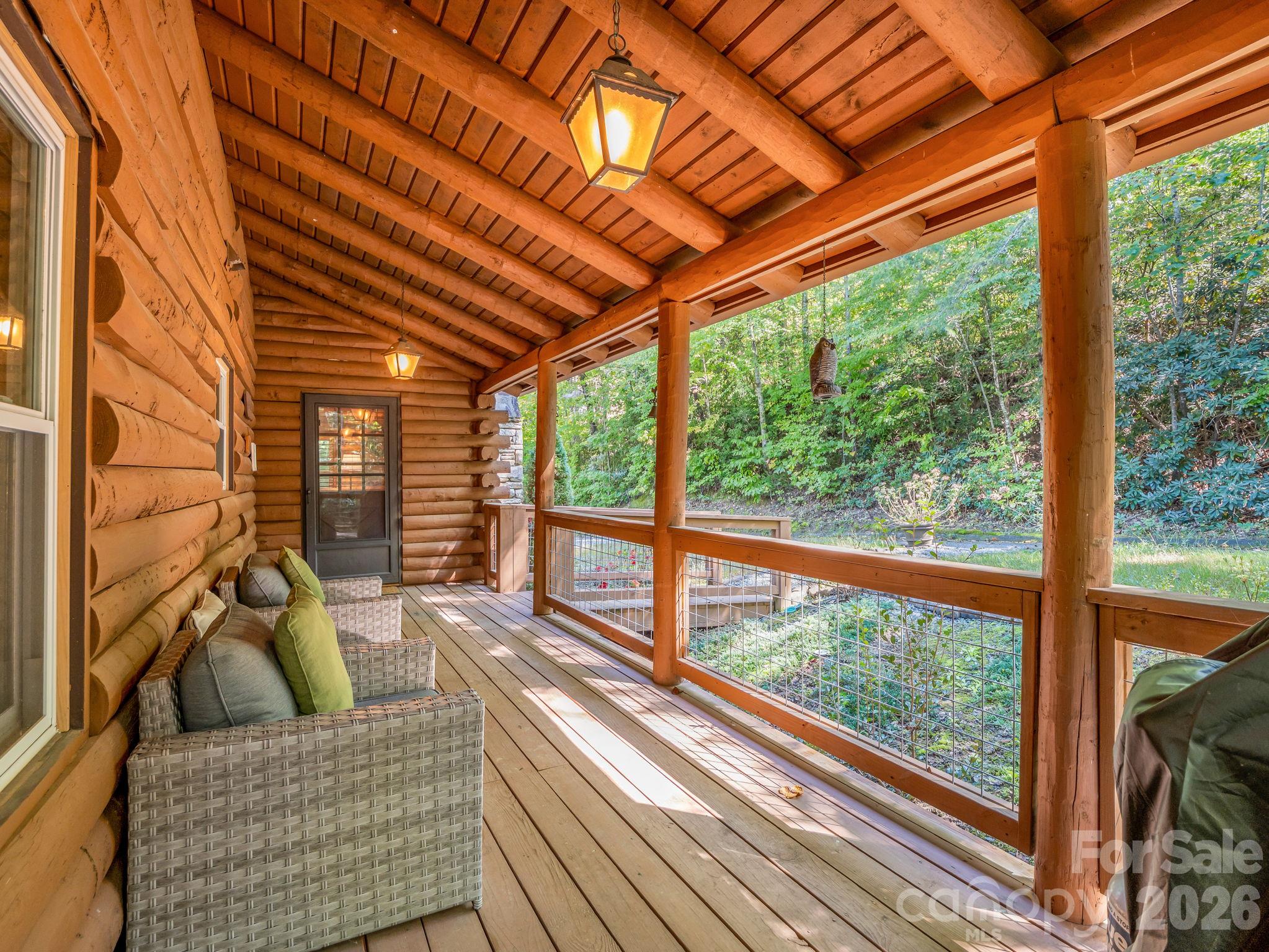 front deck - 127 Cattail Road, Lake Lure