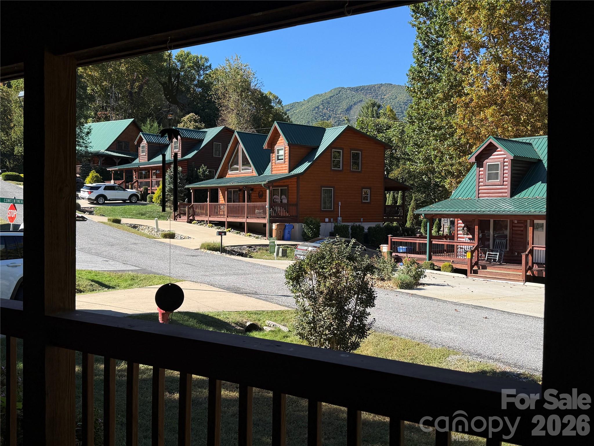 View from front porch - 588 Panoramic Loop, Maggie Valley