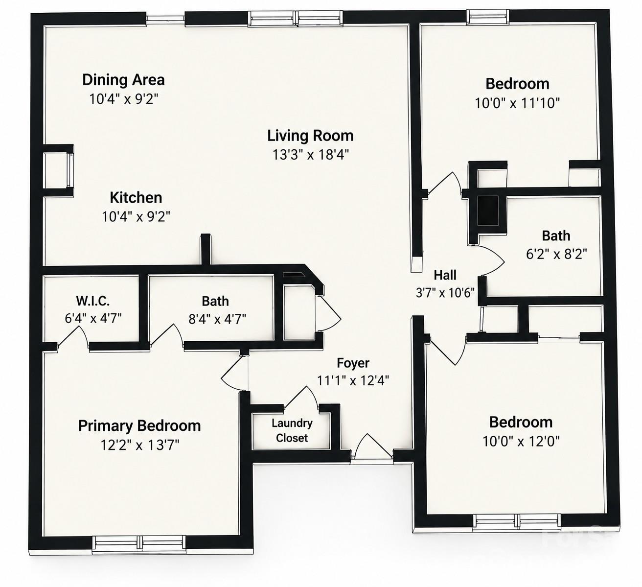 Floor Plan - 1346 39th Street Circle SW, Hickory