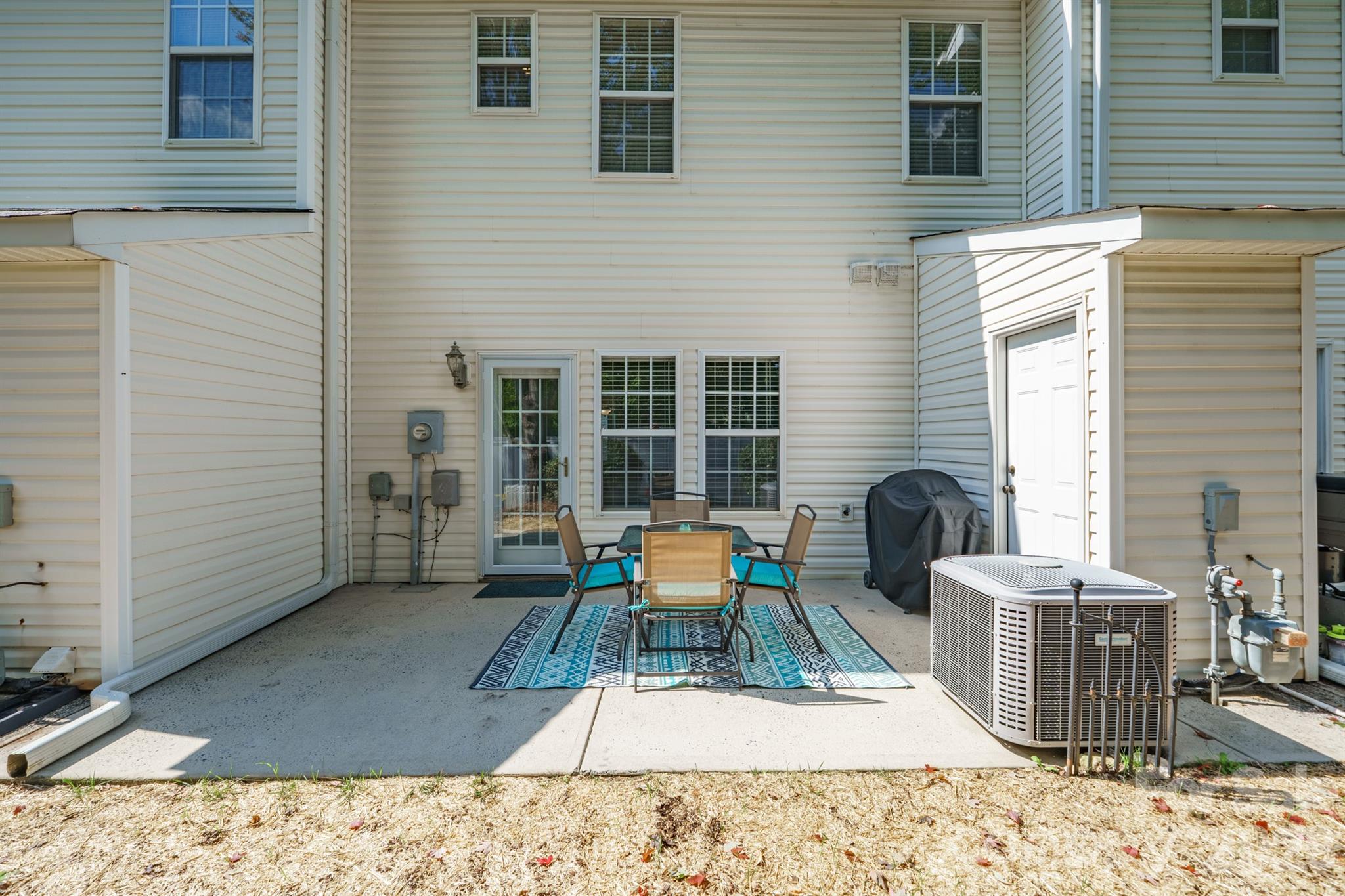 Enjoy your private patio out back. - 4144 Kenton Glenn Court NW, Concord